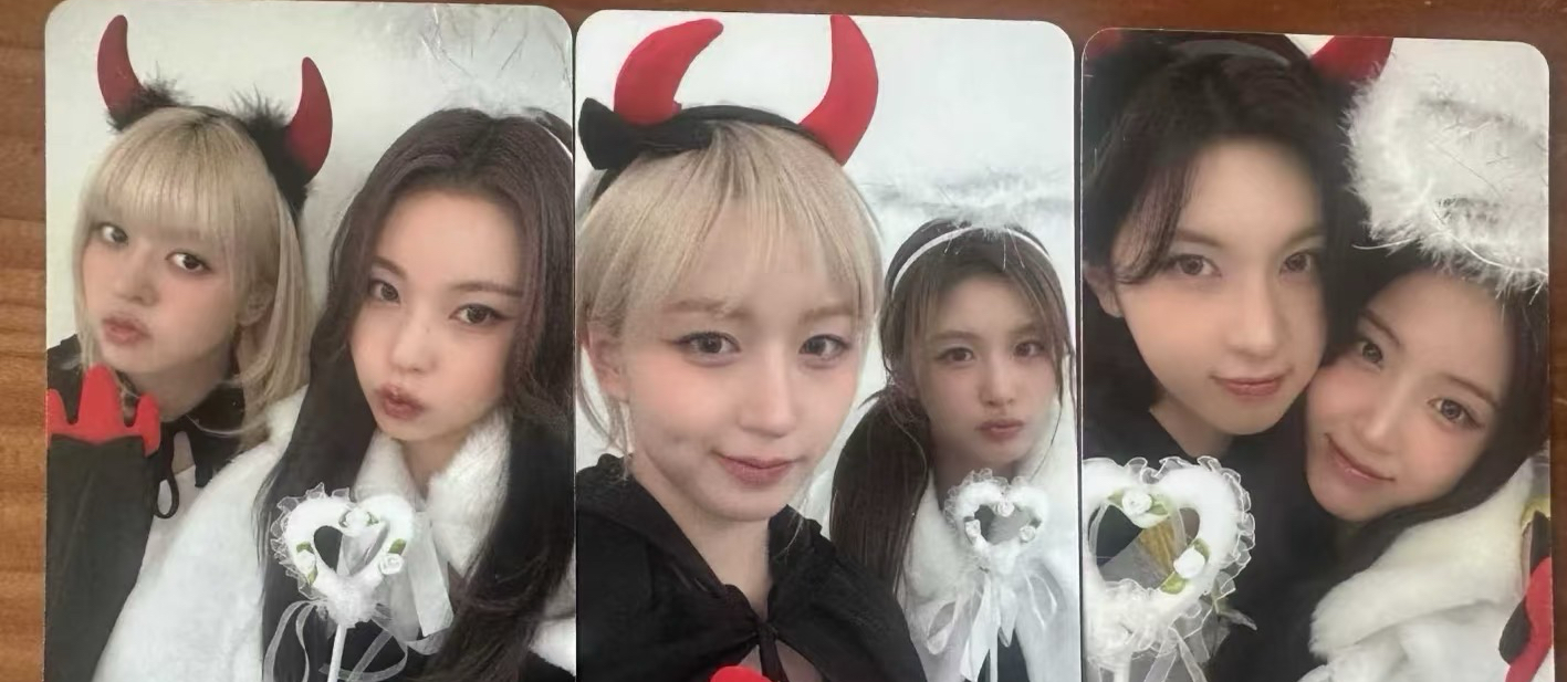 天使惡魔 雙人卡一套