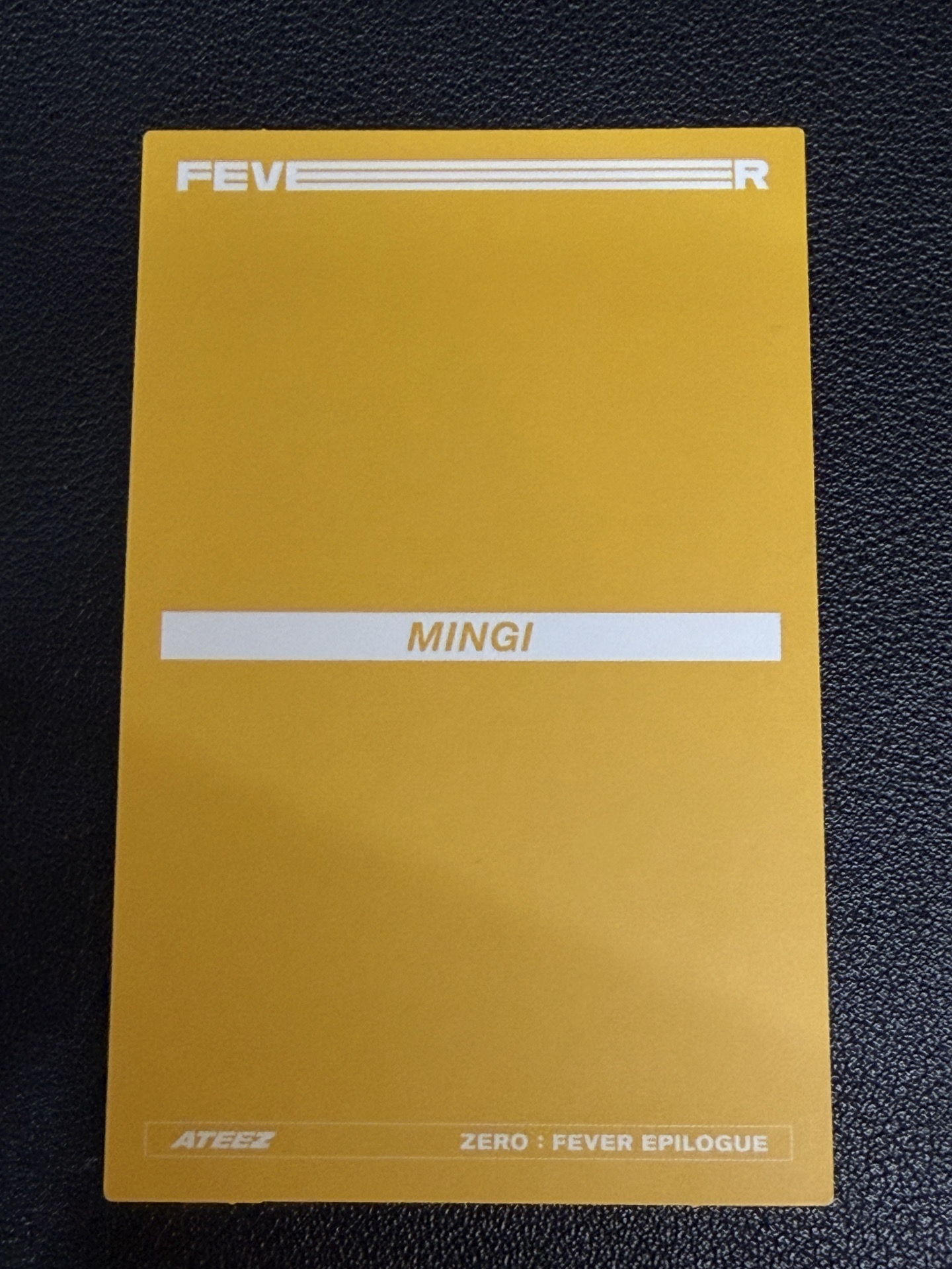 琦小狼｜ZERO:FEVER EPILOGUE專卡