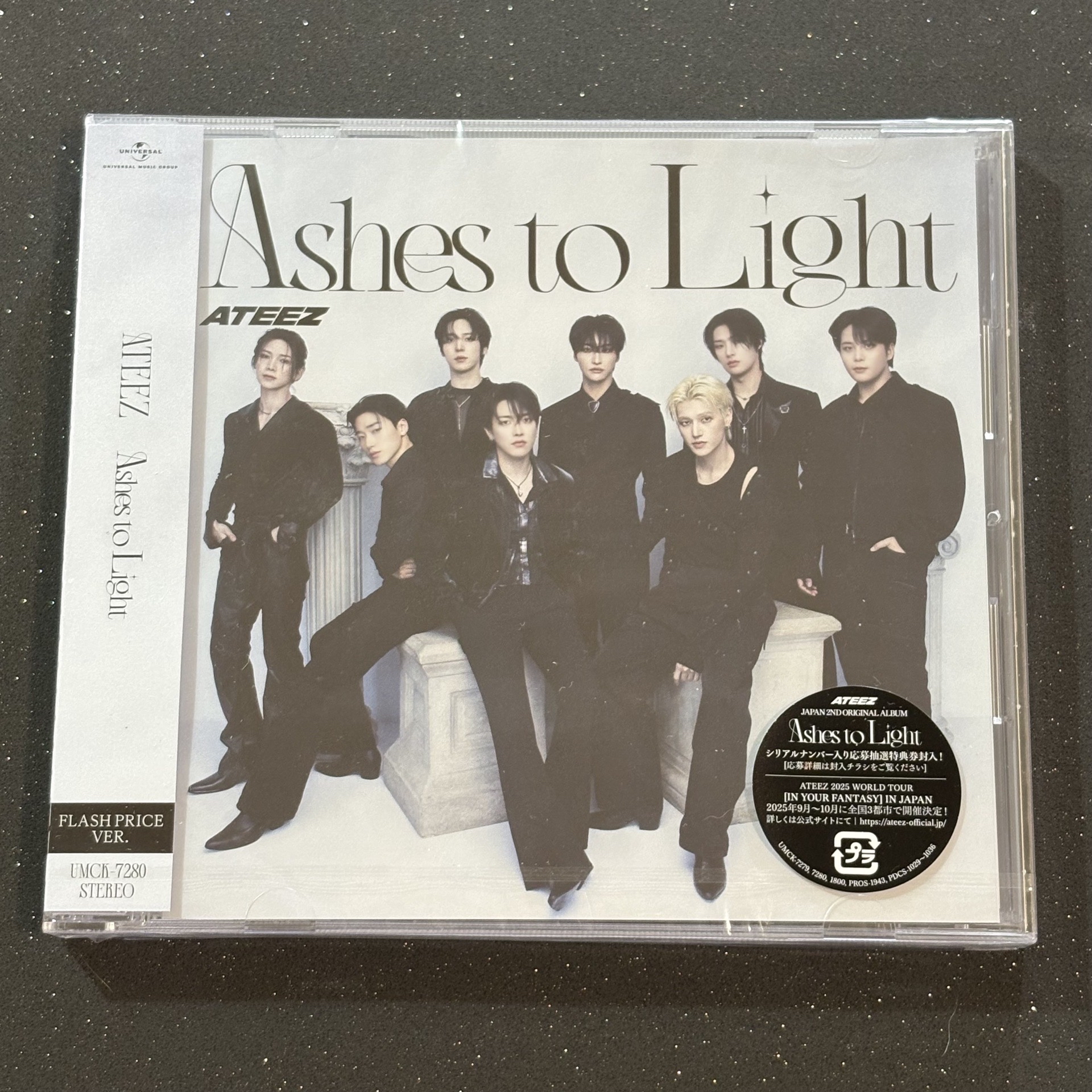 ATEEZ ASHSE TO LIGHT 閃盤 全新未拆