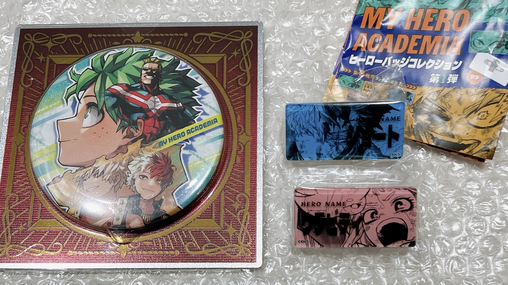 我的英雄學院 轟焦凍 麗日壓克力名札 原畫大徽章