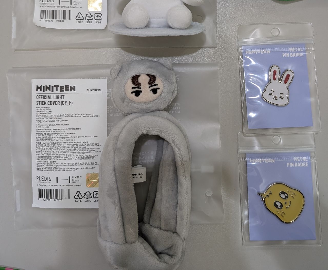 💎搶票順利 限時特價 🍒miniteen 坐娃/金屬徽章/手燈套