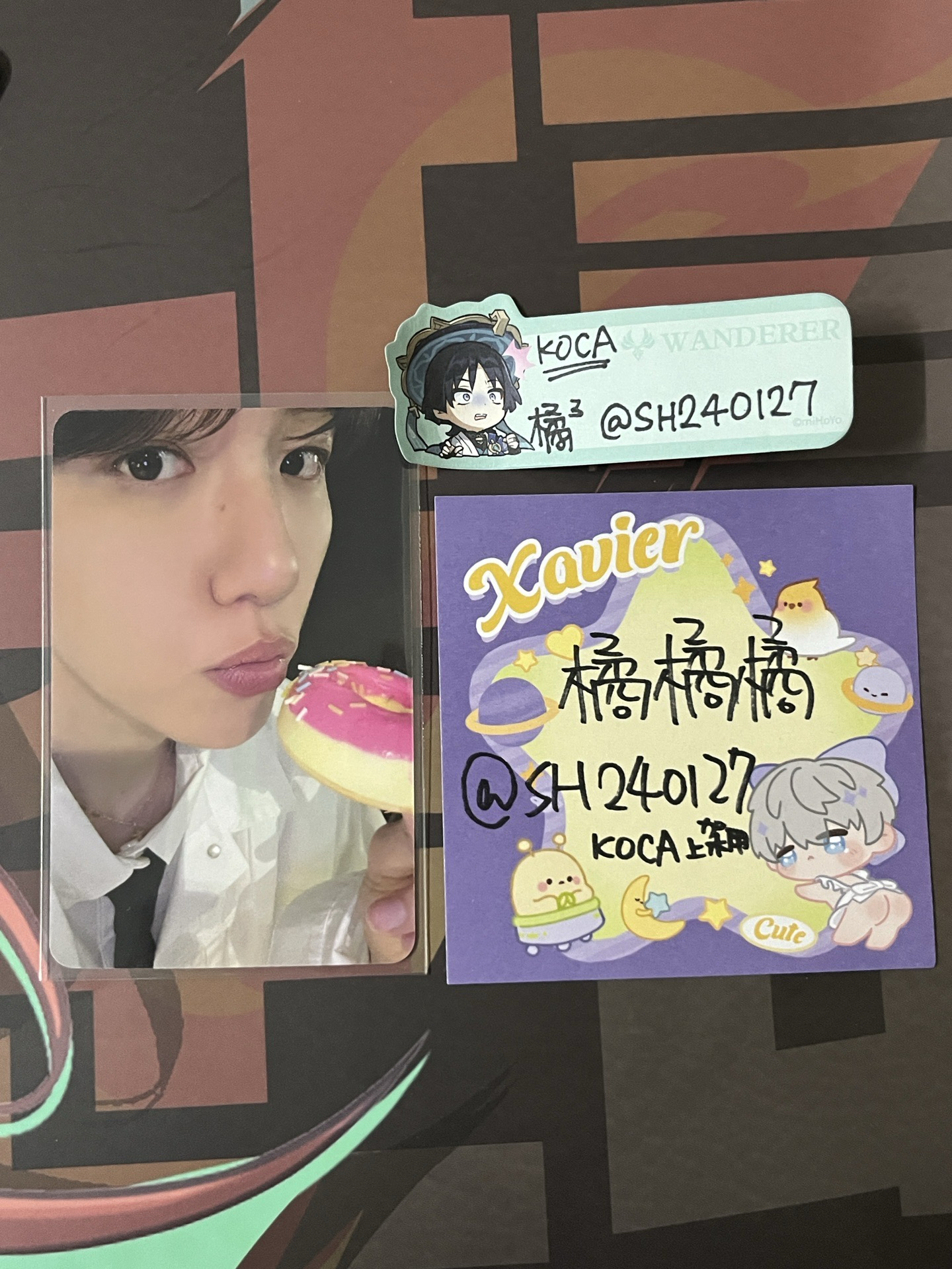 現貨 🇹🇼 伯賢 Bolo5 快閃咖啡廳小卡