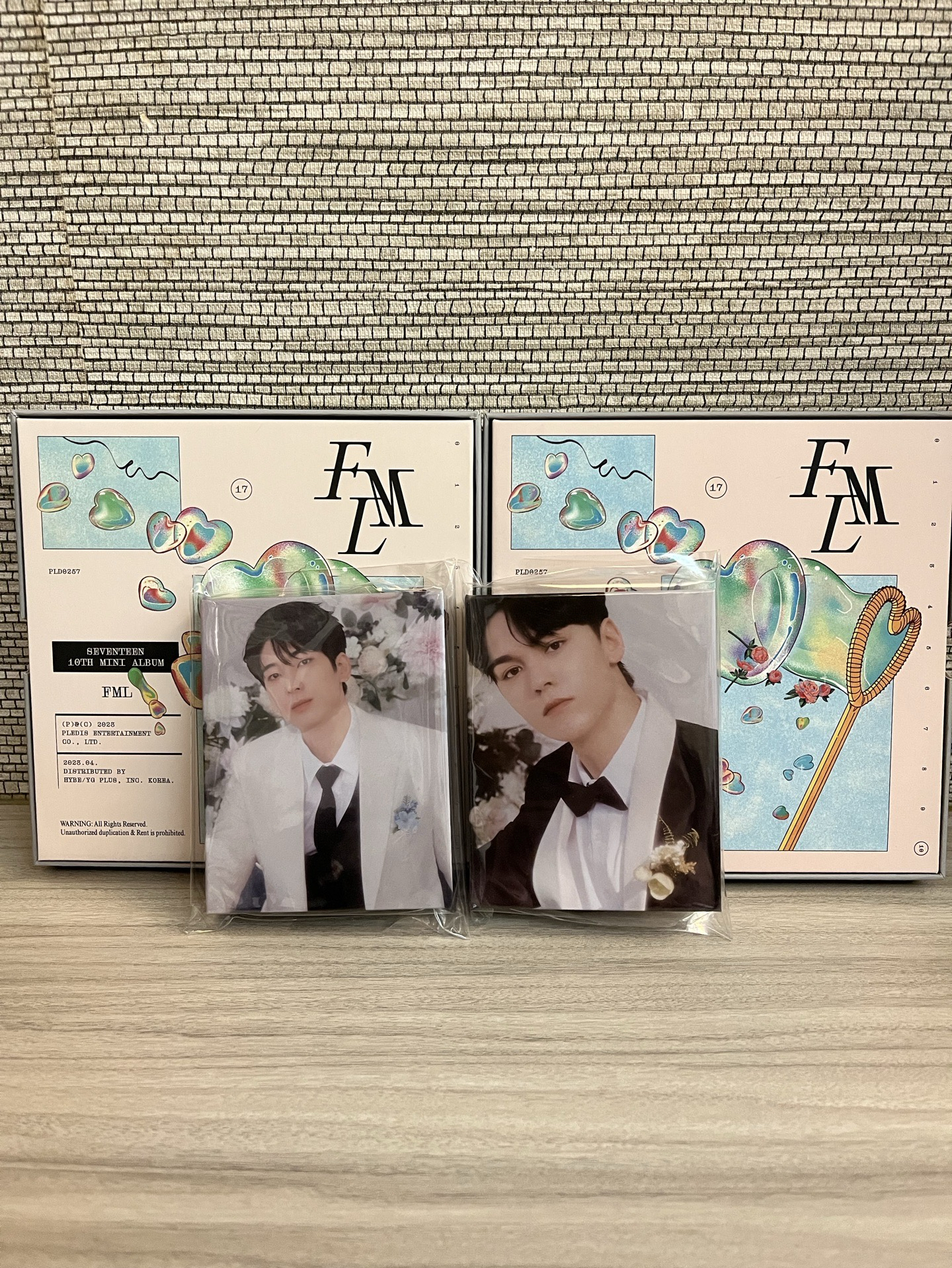 SEVENTEEN 空專大盤 Vernon 簽*2