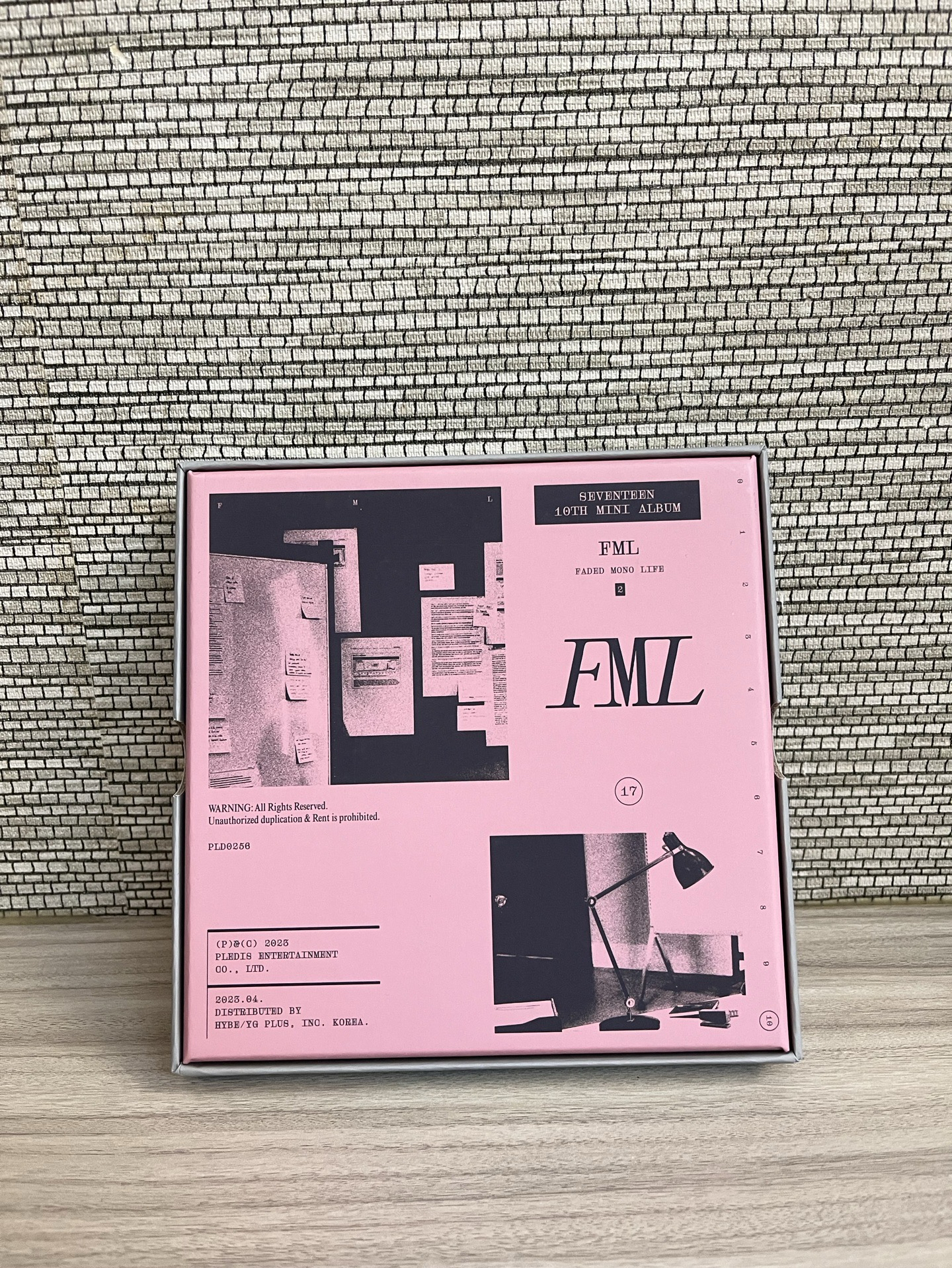 SEVENTEEN 空專大盤 Vernon 簽*2