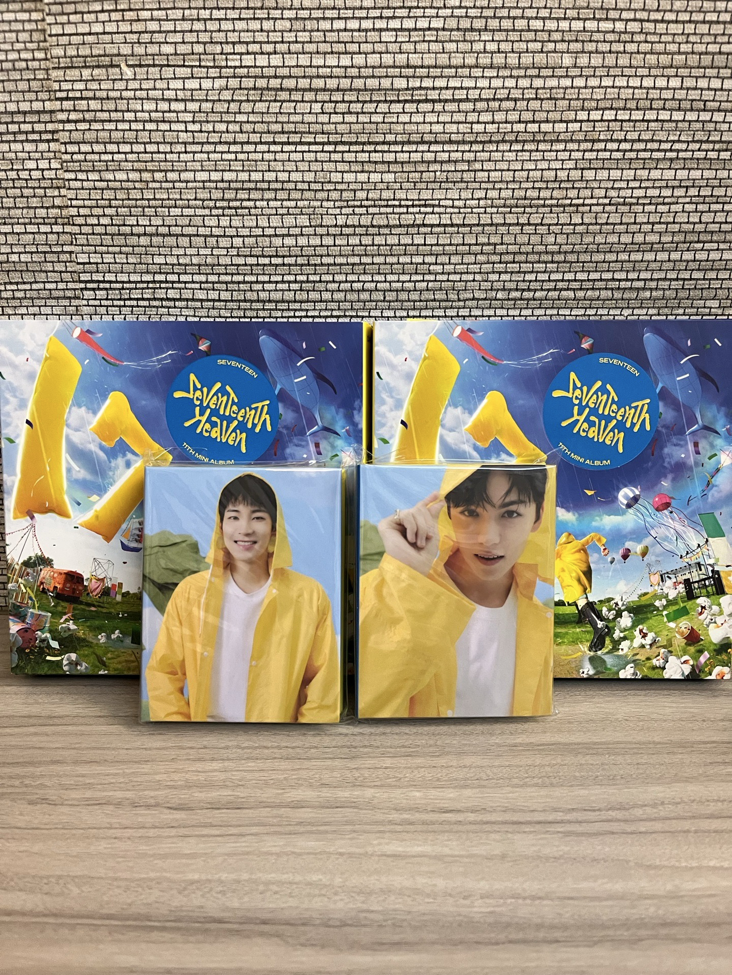 SEVENTEEN 空專大盤 Vernon 簽*2