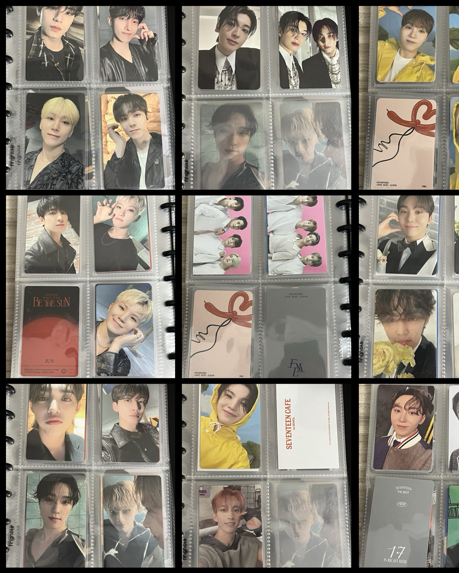 SEVENTEEN 空專大盤 Vernon 簽*2