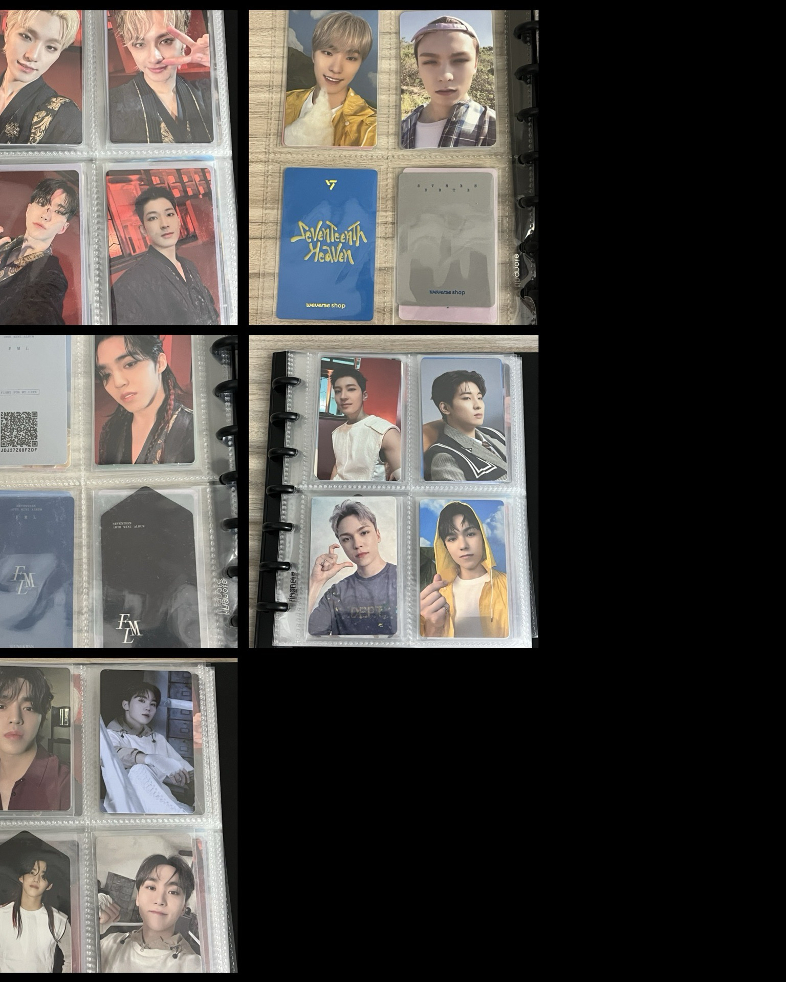 SEVENTEEN 空專大盤 Vernon 簽*2