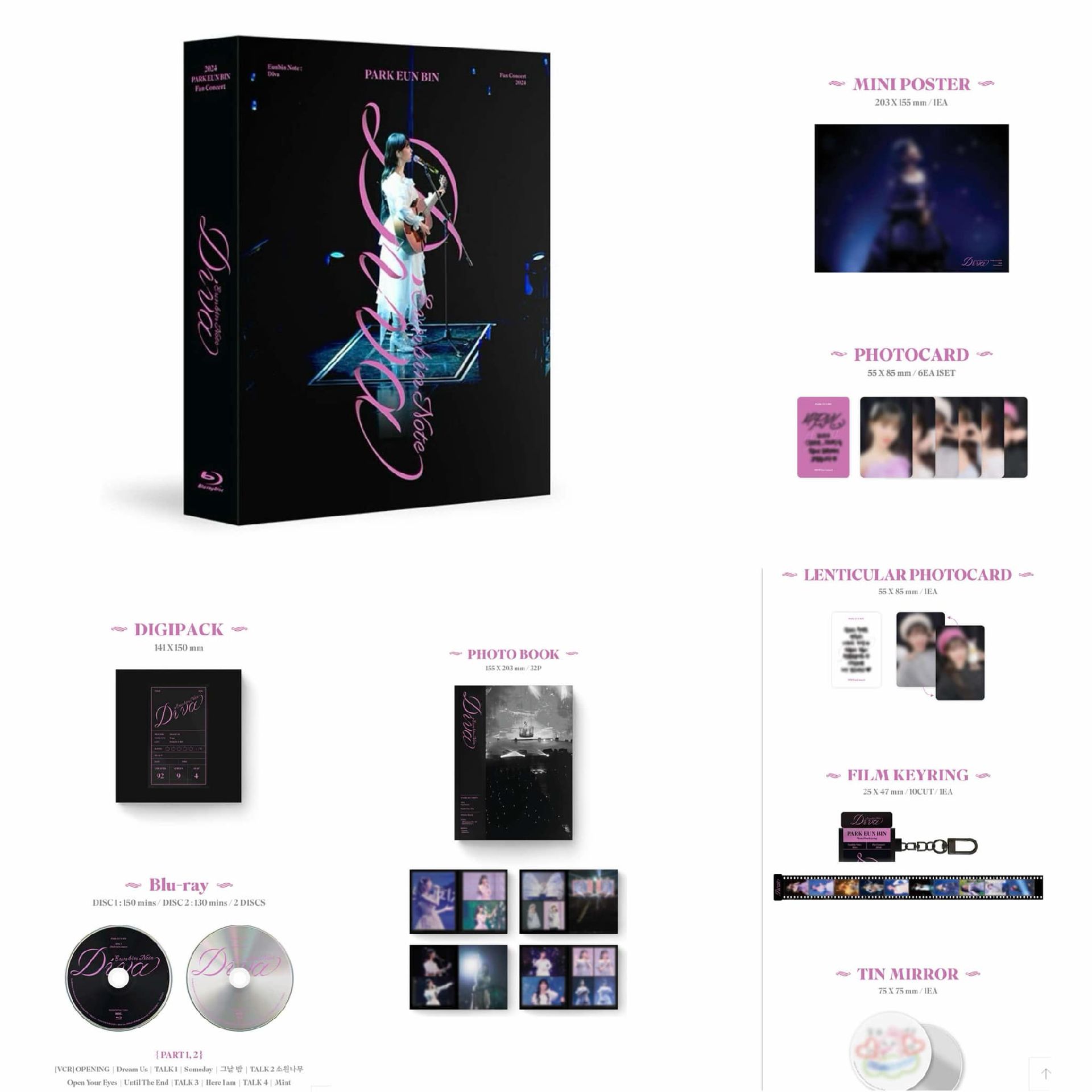 朴恩斌Diva演唱會4k藍光