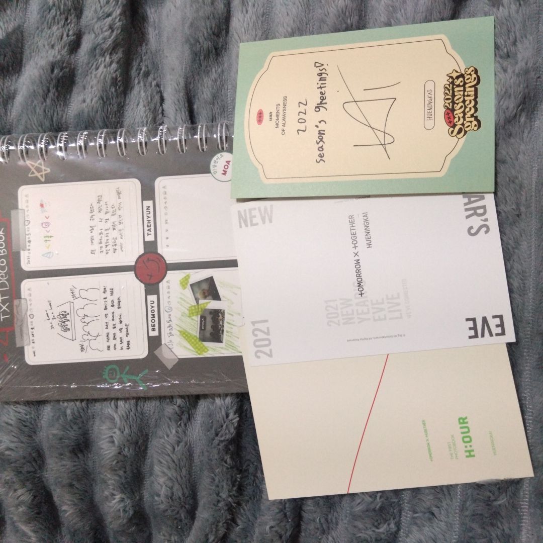 TXT | Dicon deco book+明信片 休寧凱 圖出