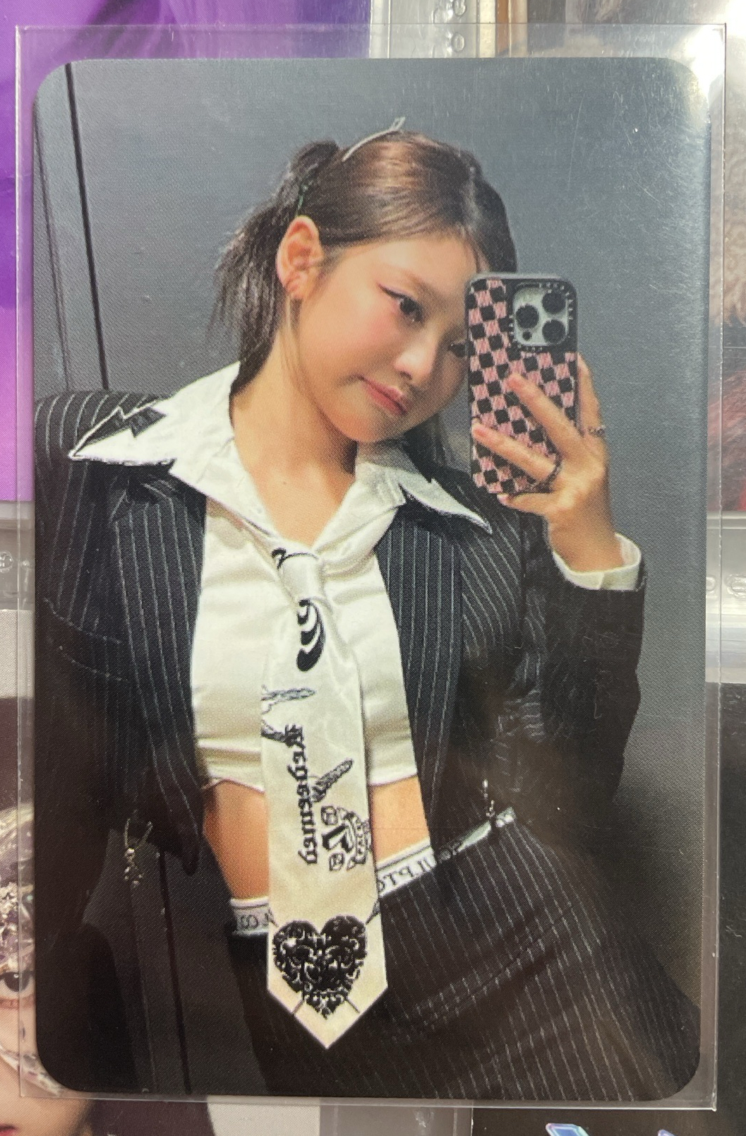 aespa 寧藝卓 Girls yes24 幸運卡 