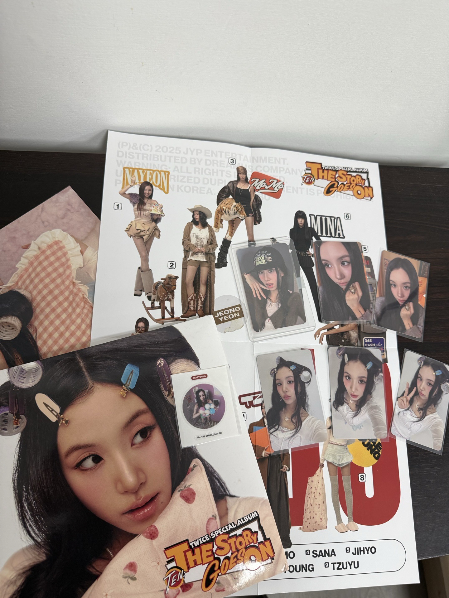 10週年 全專  彩瑛+ MP 幸運卡