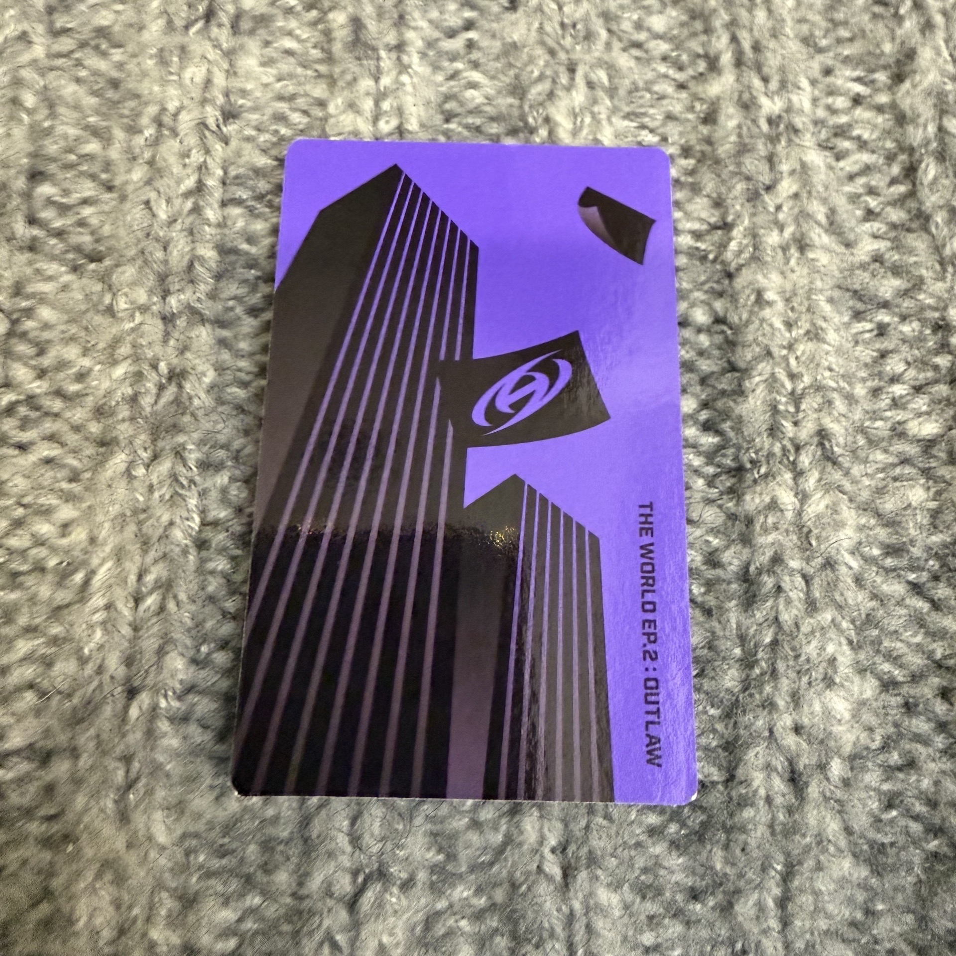 ATEEZ 呂尚 Outlaw 專輯卡 A ver. 1 幸運草