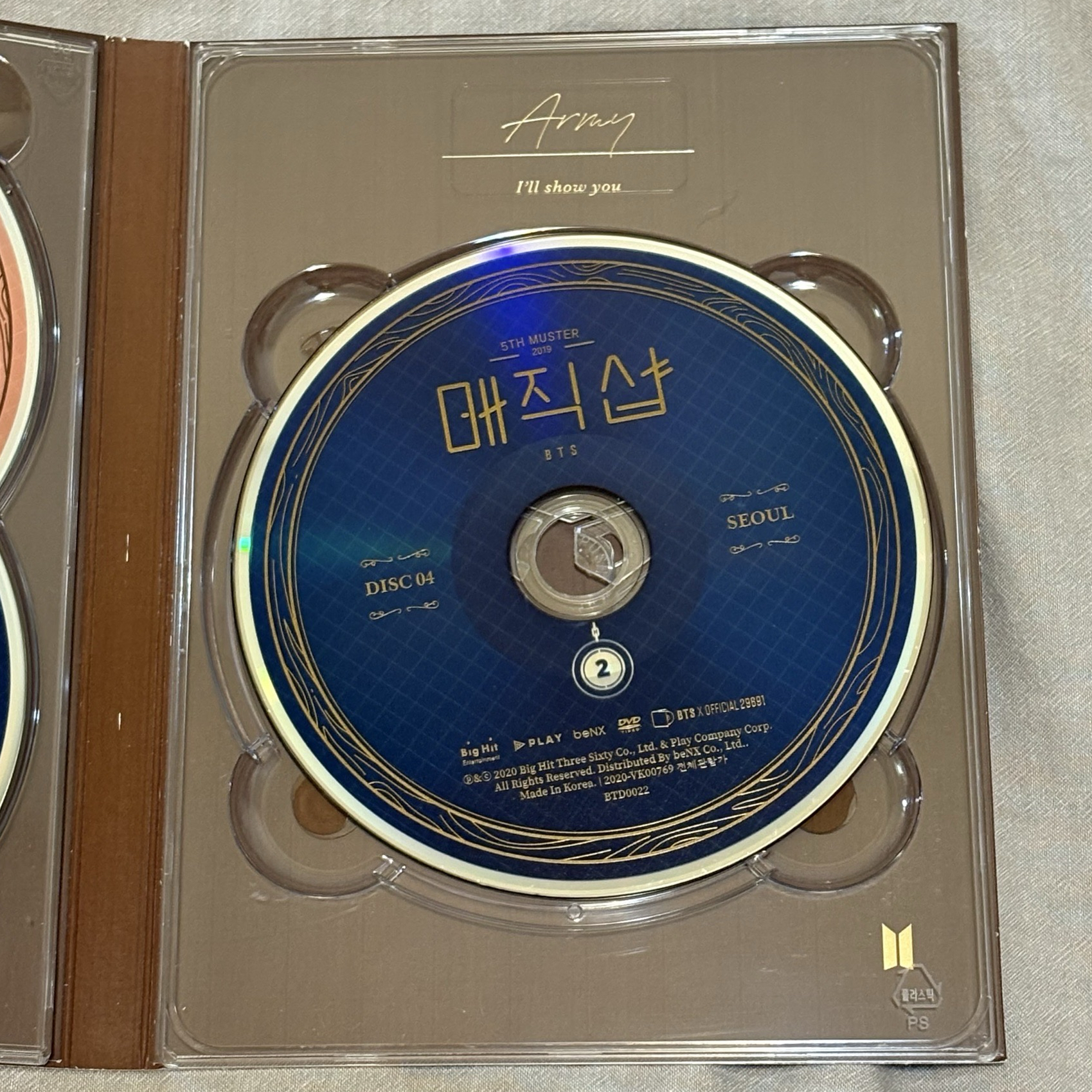 BTS Macgic Shop DVD 五期 (不含卡)