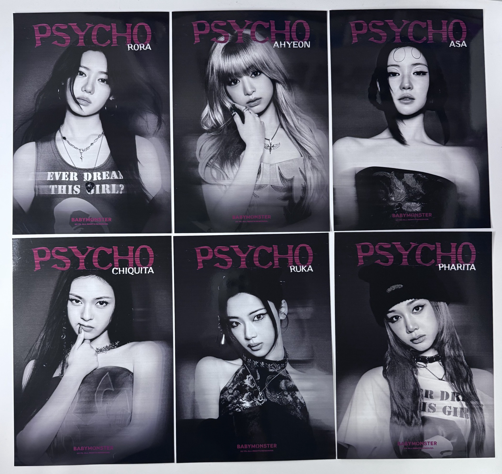 海報+貼紙（6位成員）