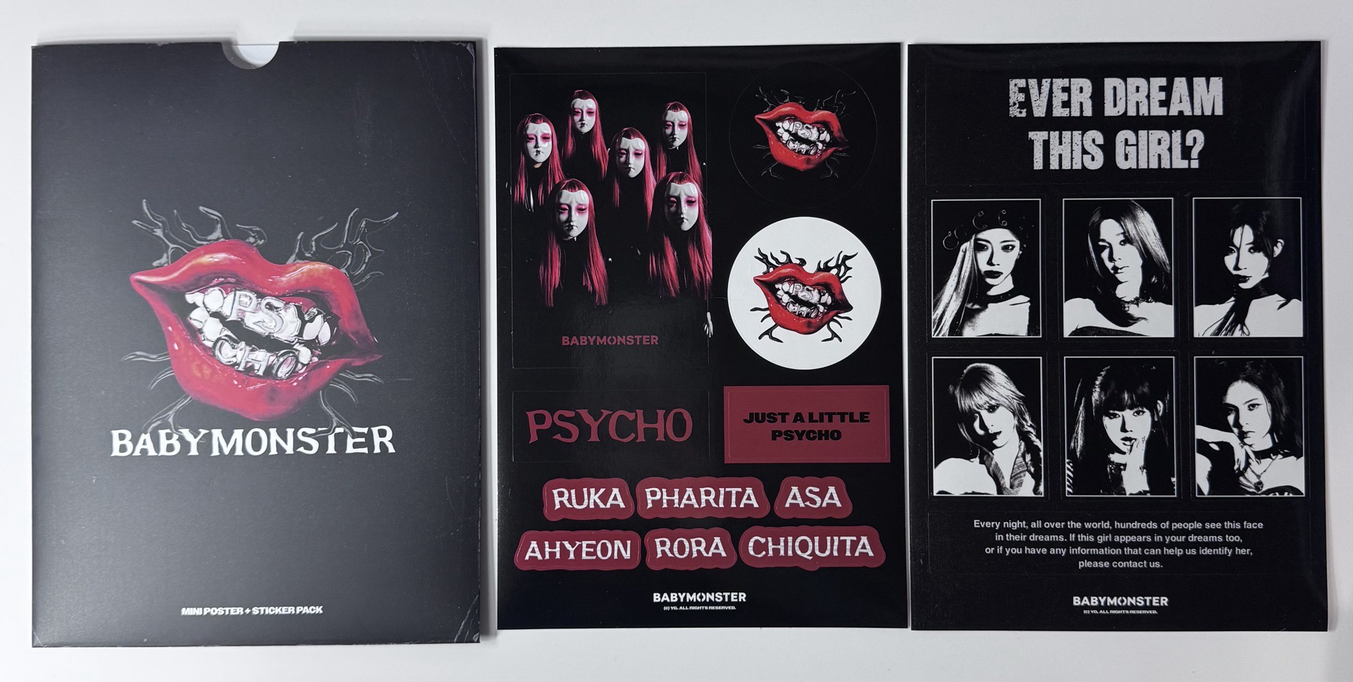 海報+貼紙（6位成員）