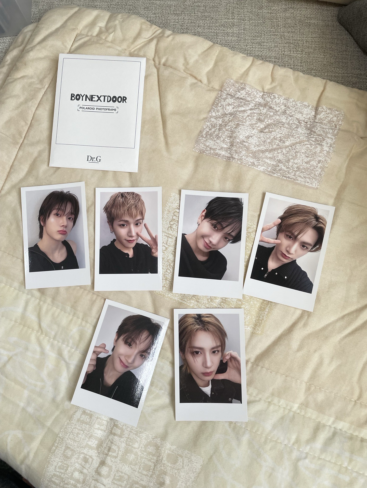 Boynextdoor Dr.G 拍立得組