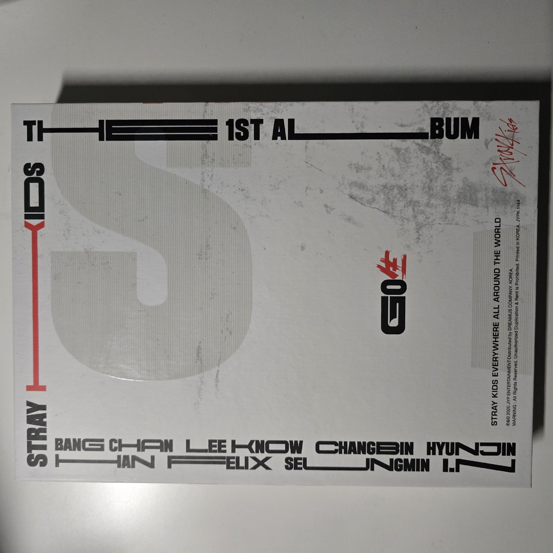 Stray Kids GO生 紅色普版 半全專