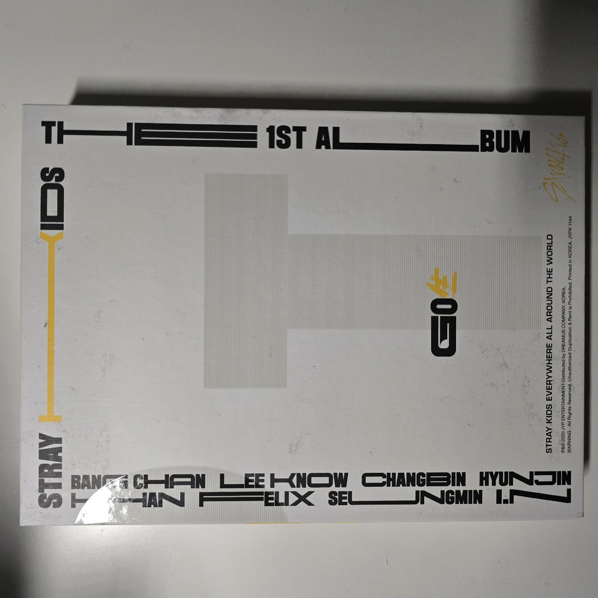 Stray Kids GO生 黃色普版 全專