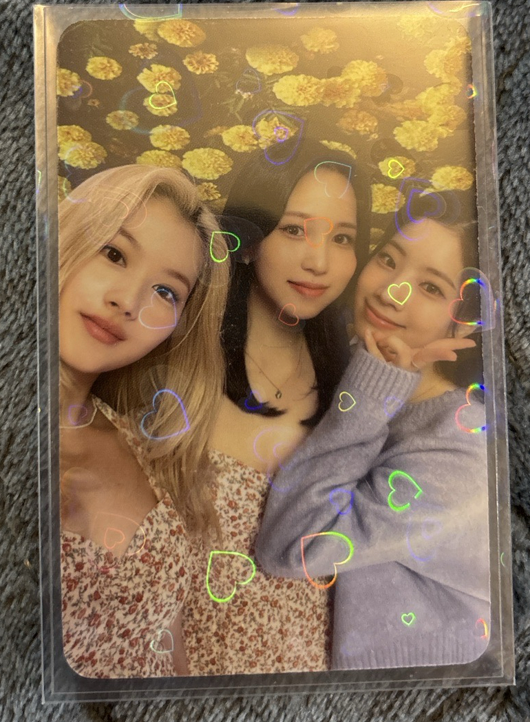 TWICE 三人卡 d社周邊