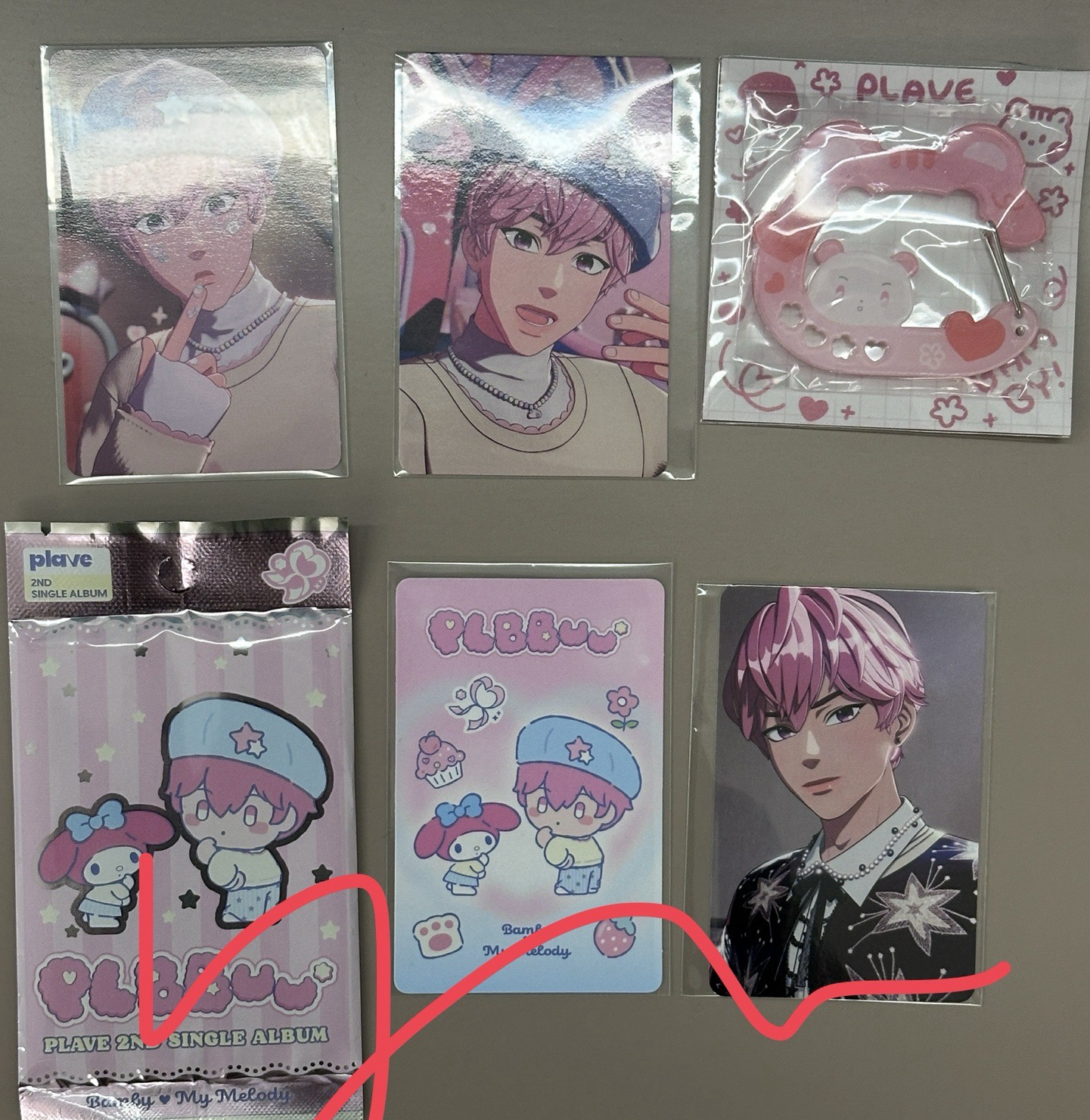 班比特典+未拆電子專及小卡 登山扣