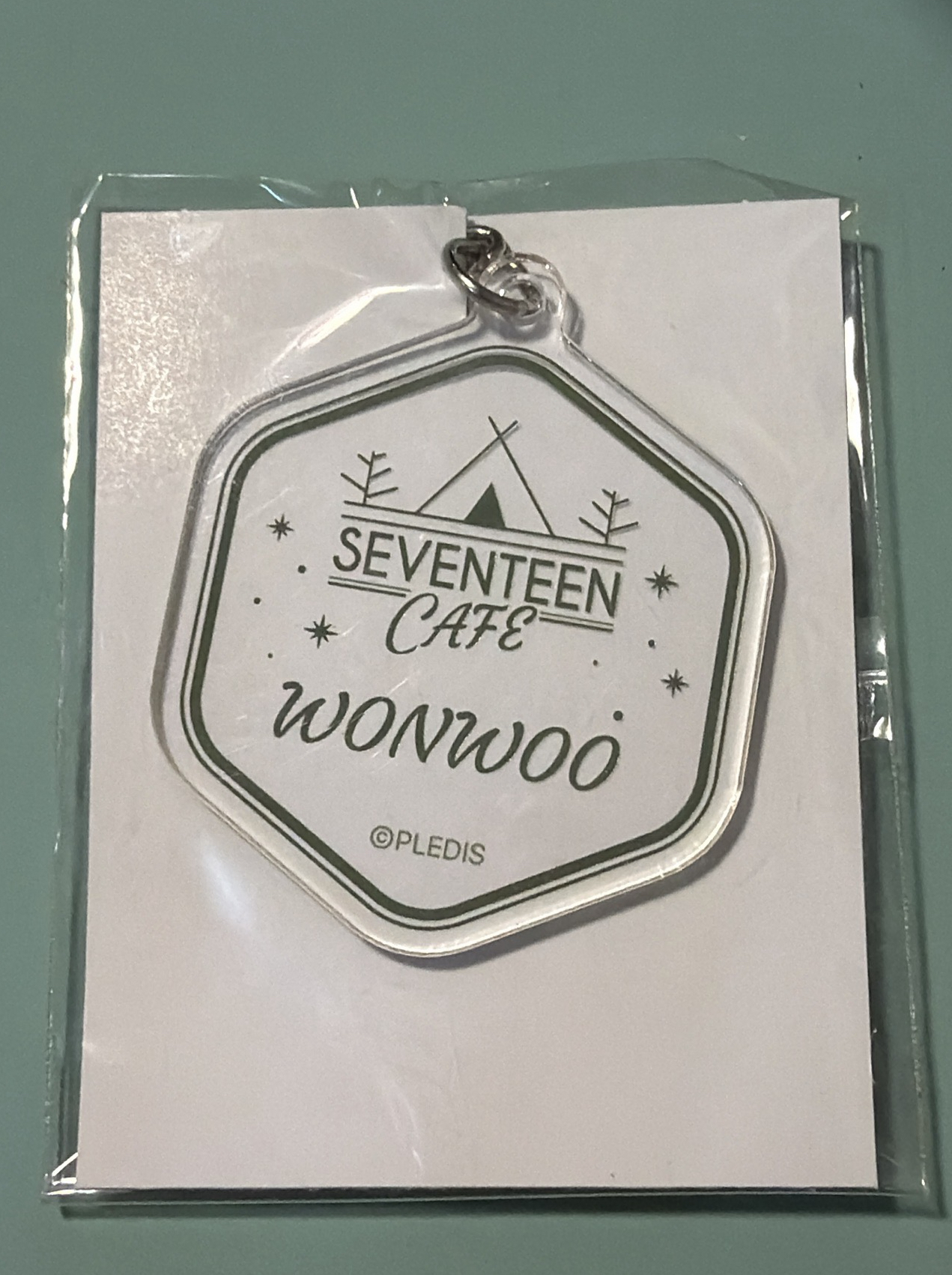 seventeen 2022 cafe 全圓佑 吊飾