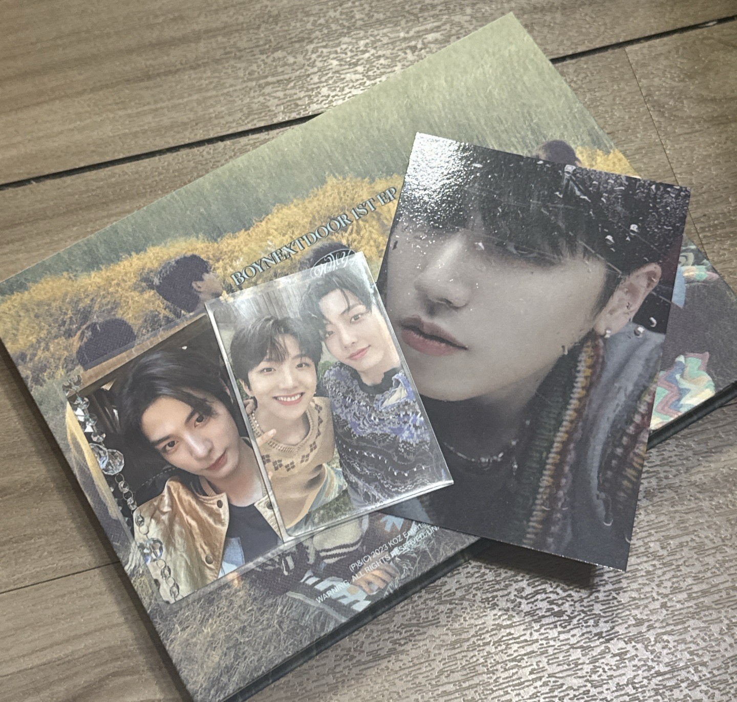 BOYNEXTDOOR Why PB全專 5卡 36雙人卡 2明信片