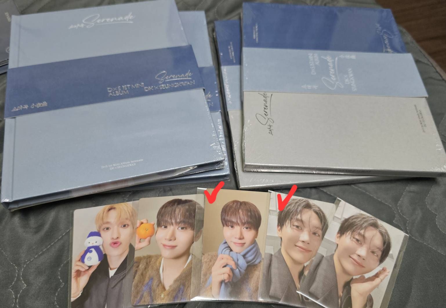 DxS 直播卡圍巾+fan party特典寛+圖二wvs預售特典寛+隨機未拆專一張