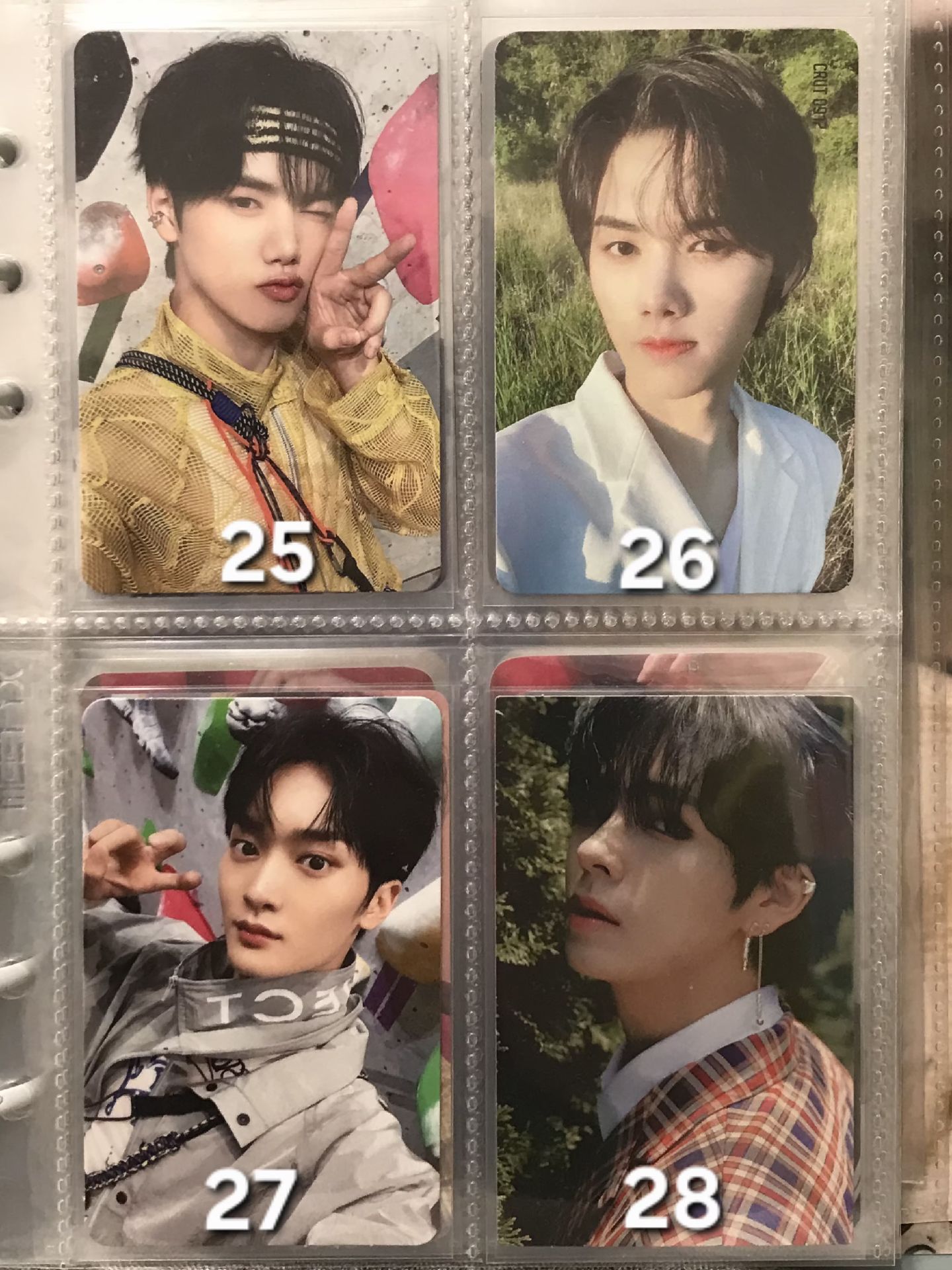 CRAVITY WONJIN JUNGMO 專卡/雙人卡/特典/公放卡