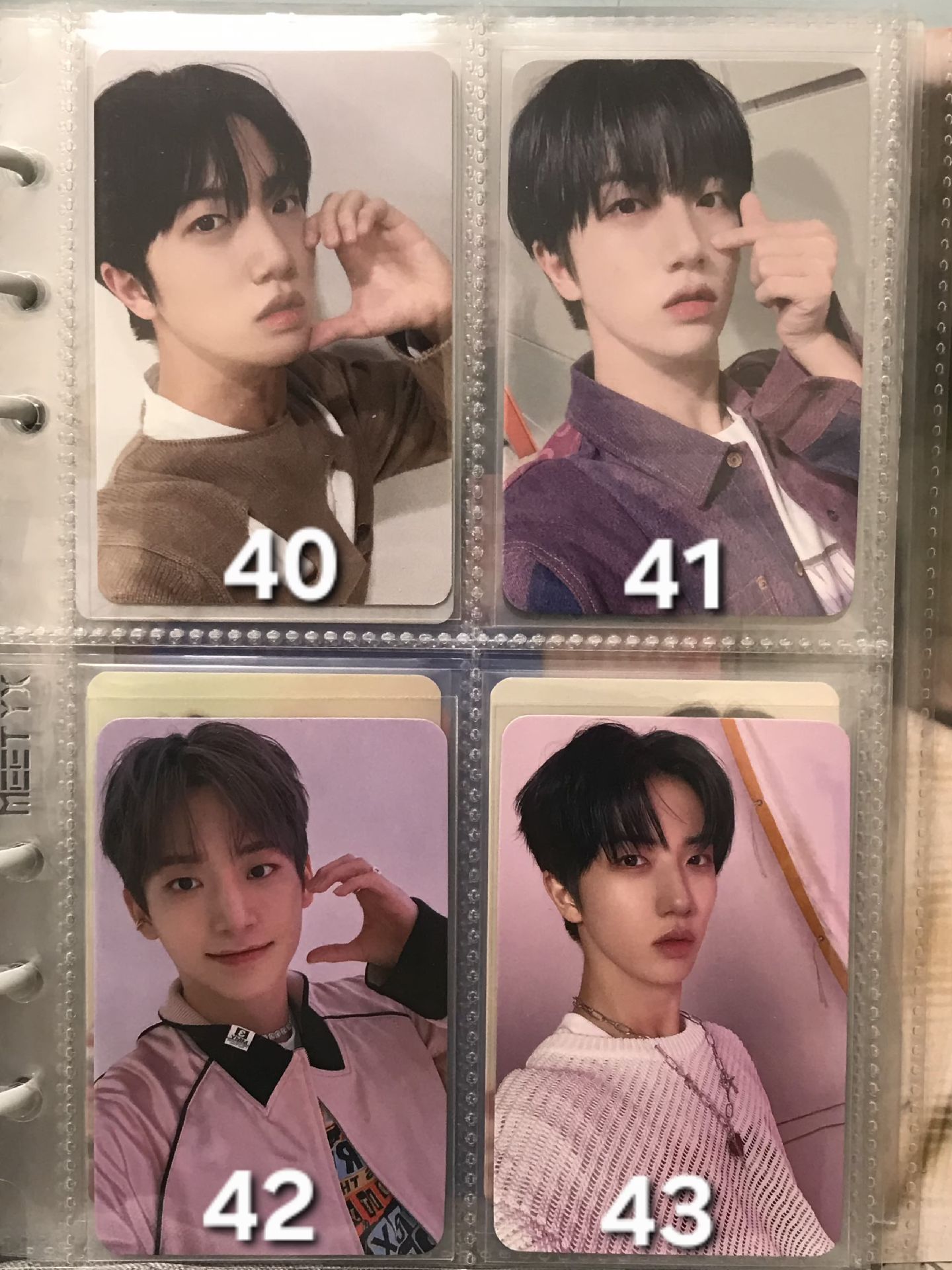 CRAVITY WONJIN JUNGMO 專卡/雙人卡/特典/公放卡