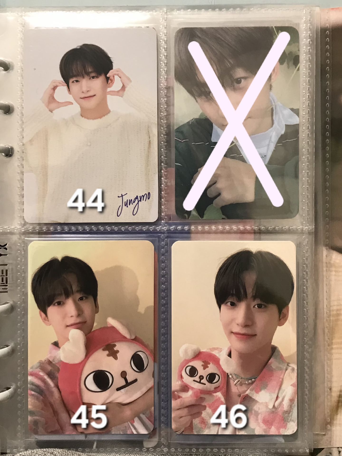 CRAVITY WONJIN JUNGMO 專卡/雙人卡/特典/公放卡