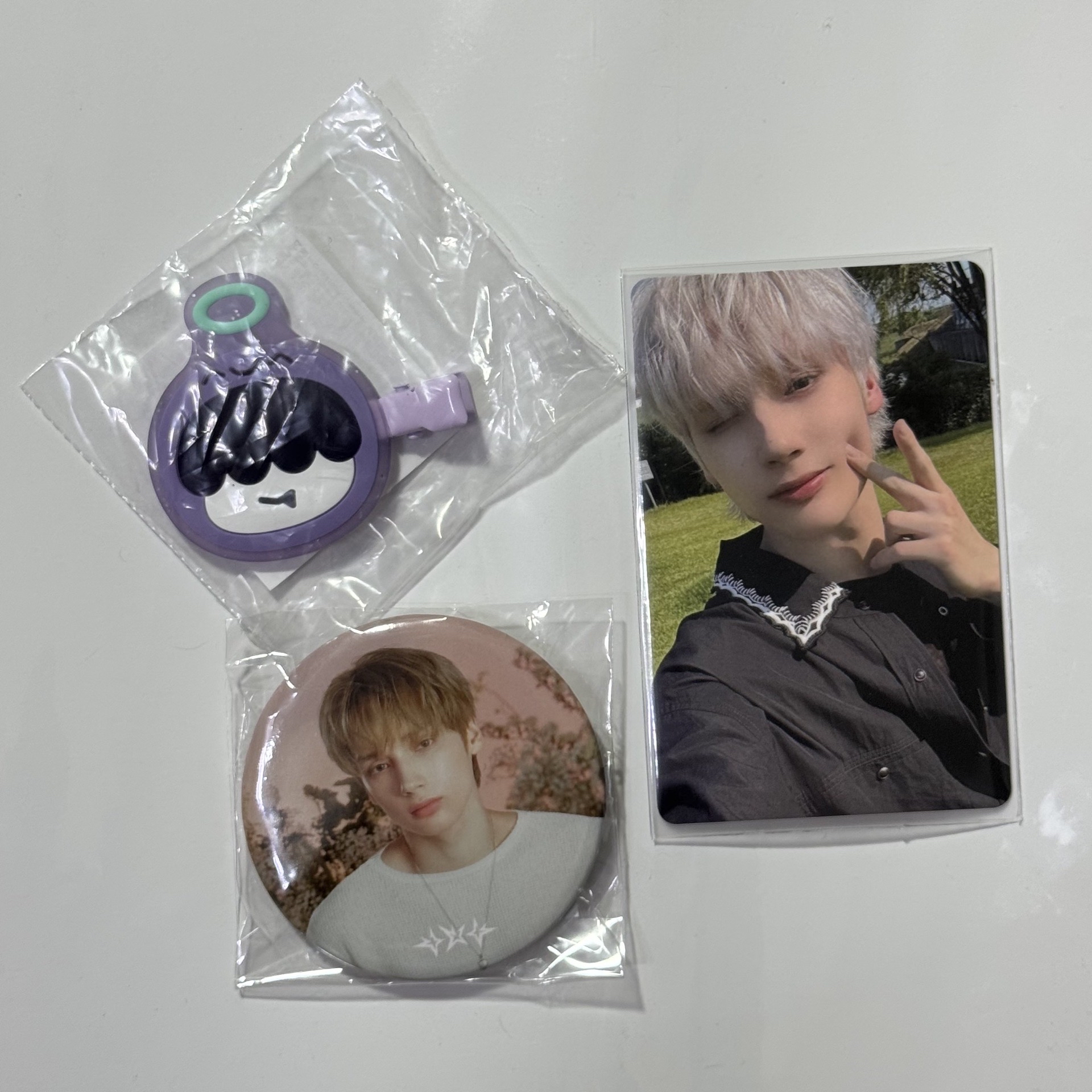 哼呀寧髮夾+寧徽章+寧日巡粽卡