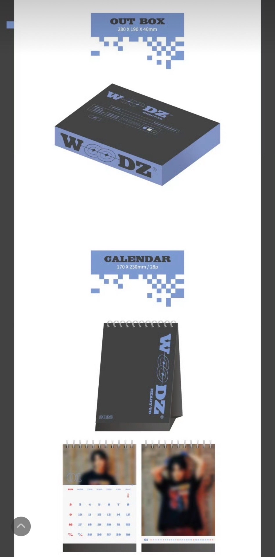 WOODZ 2022 SEASON'S GREETINGS 非全新未拆