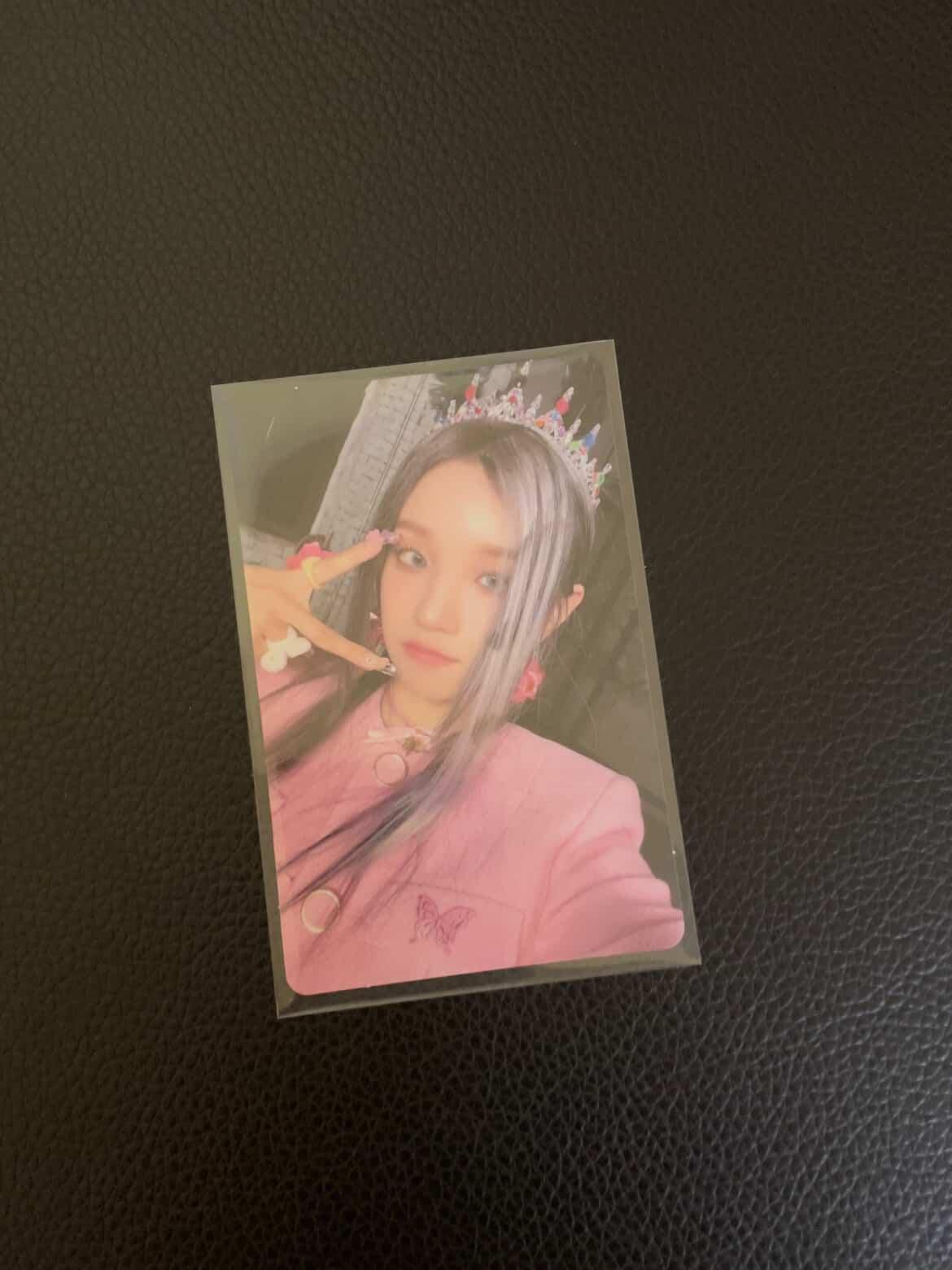 YUQI I feel 專輯卡 電子專專卡