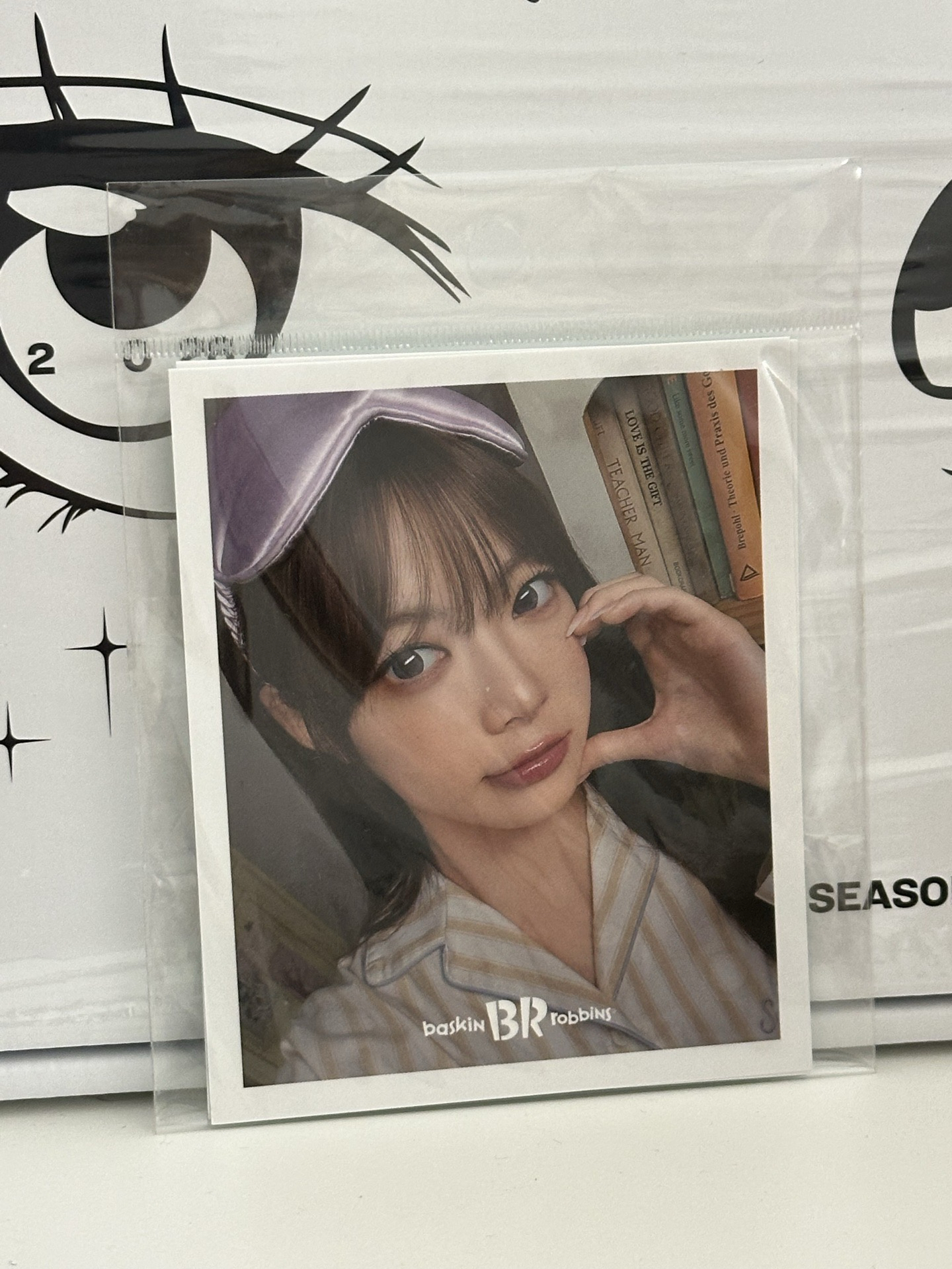 lesserafim BR 31冰淇淋代言卡 恩採