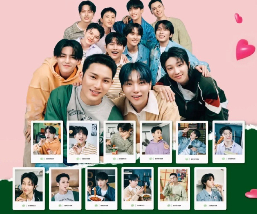 bibigo代言卡一套