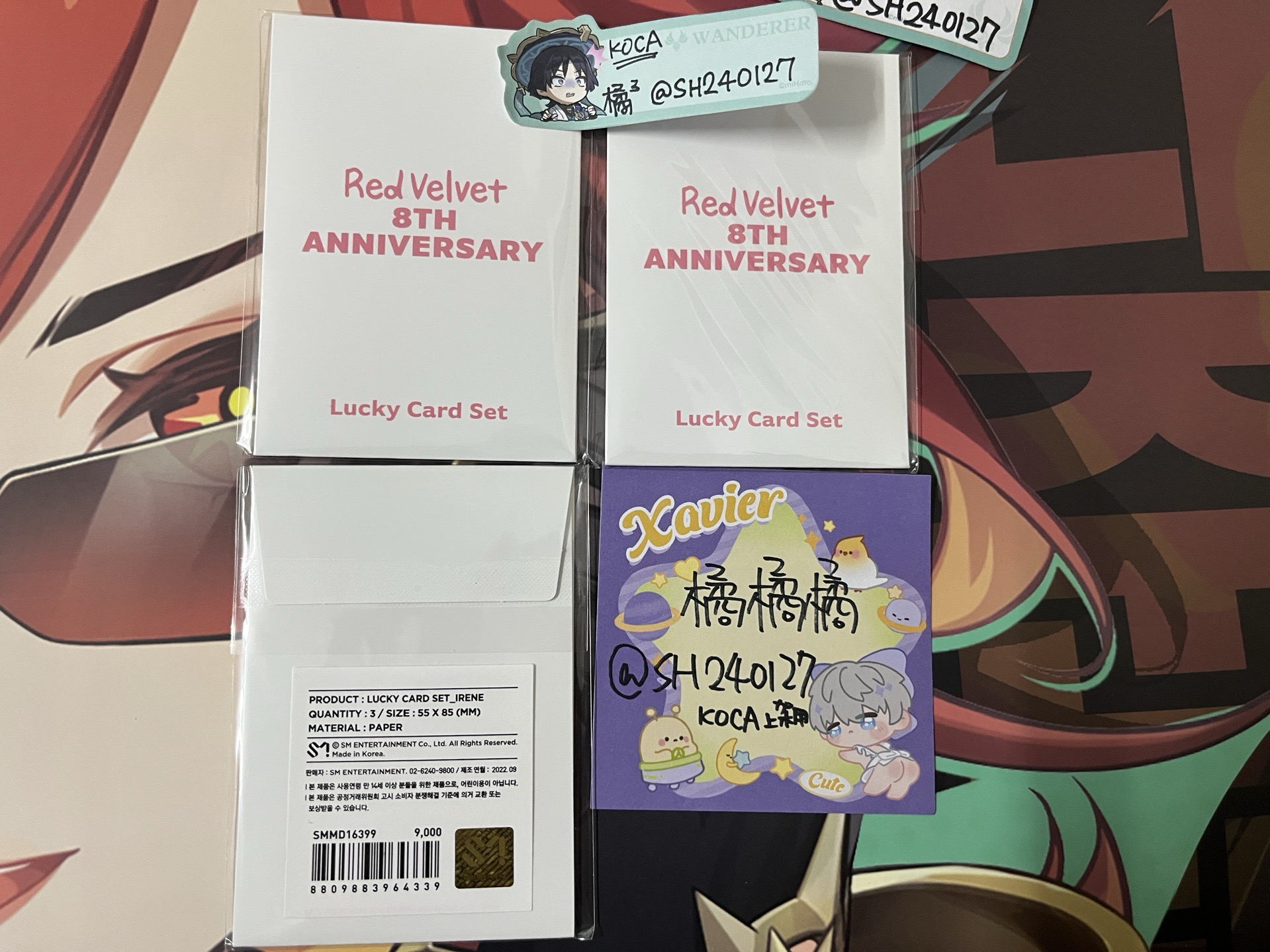 現貨 🇹🇼 Red Velvet 8週年 幸運卡 Irene