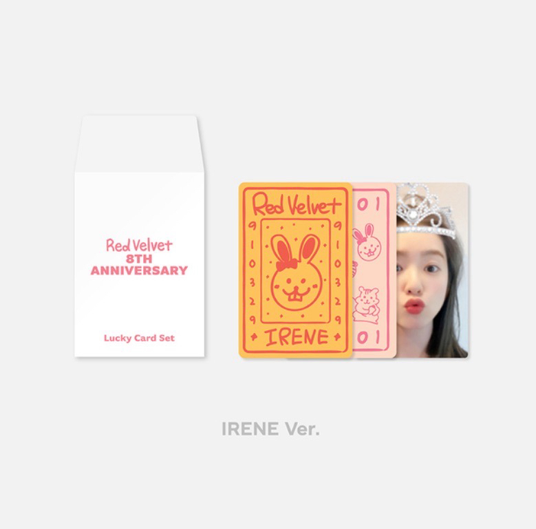 現貨 🇹🇼 Red Velvet 8週年 幸運卡 Irene