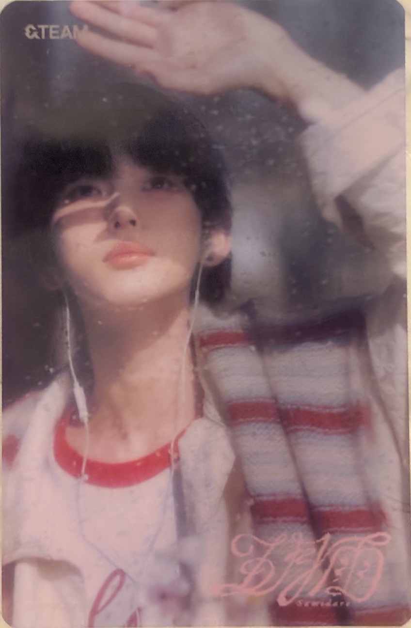 戴耳機的唯美風景