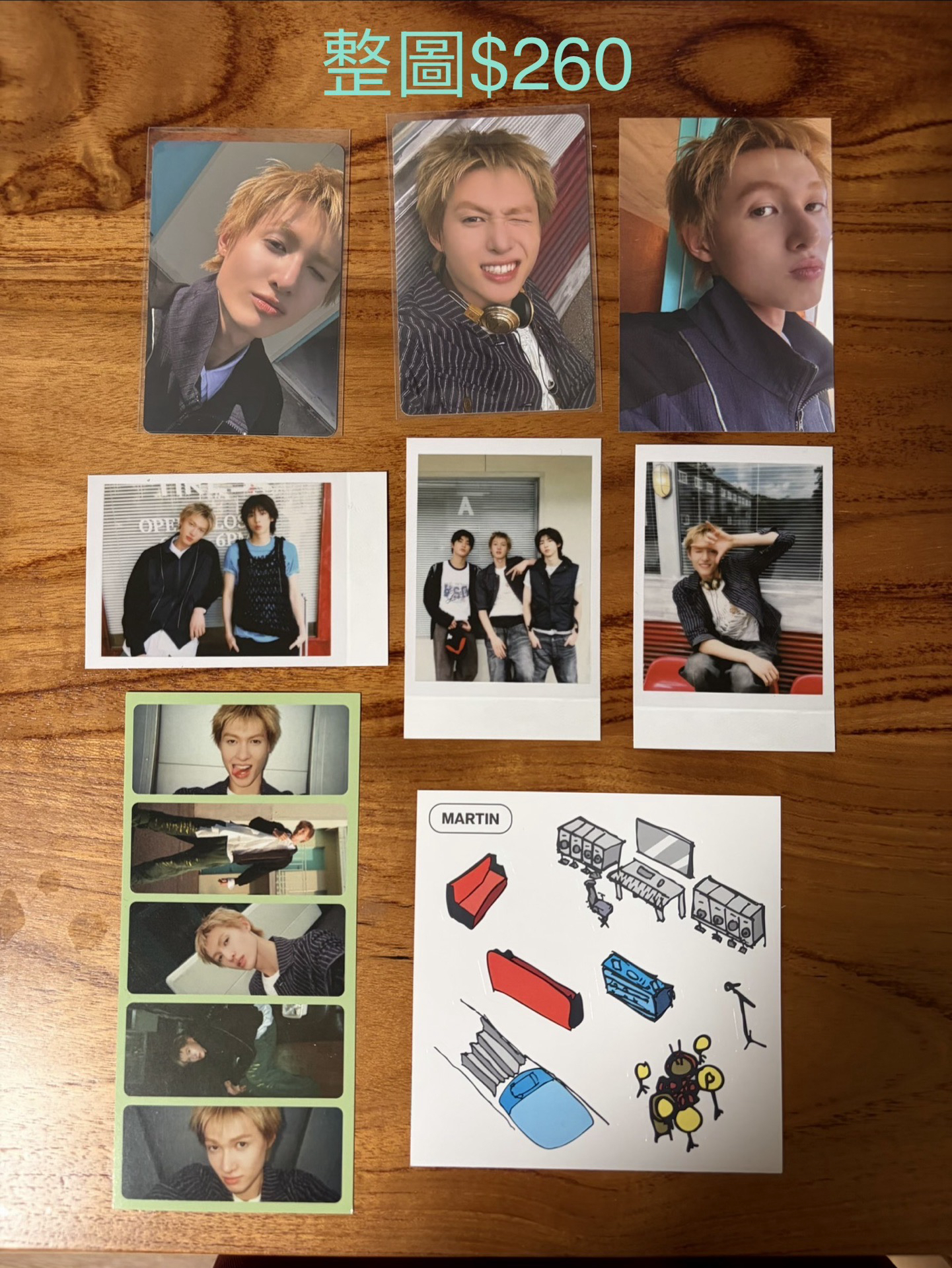 馬丁年曆set 含wvs特典