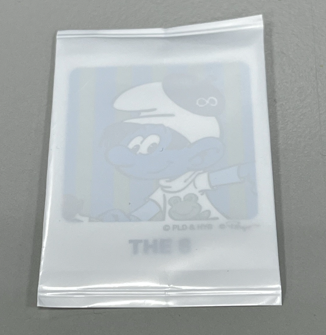 (購物可贈)藍色小精靈貼紙 八/率/燦