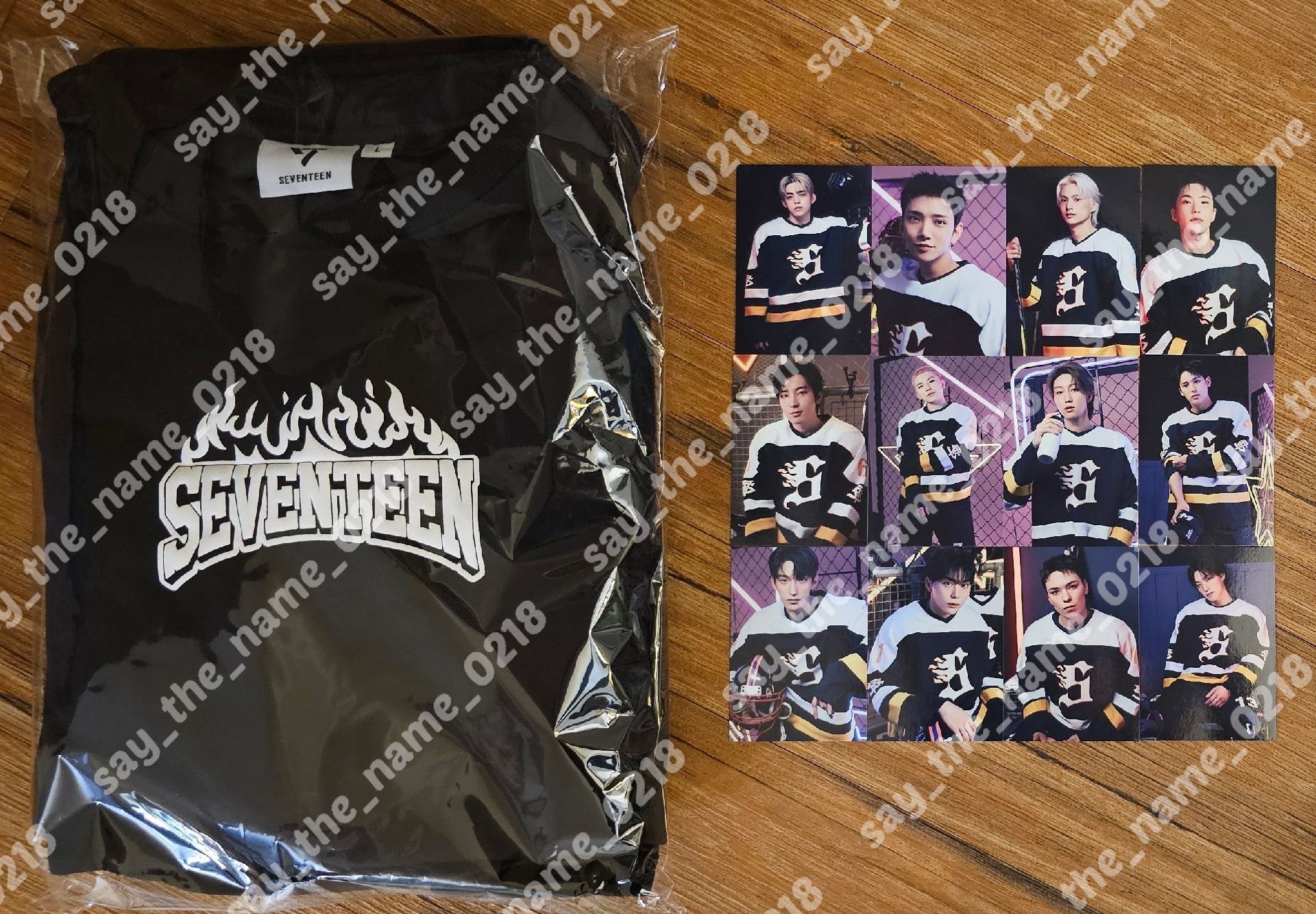 2025 Seventeen's HOME 衣服小卡