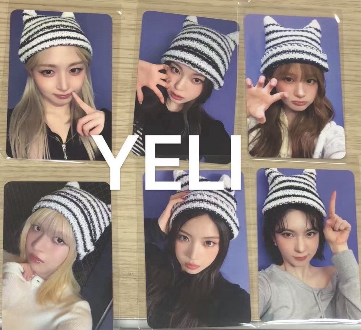 非現 NMIXX ms貓貓針織帽