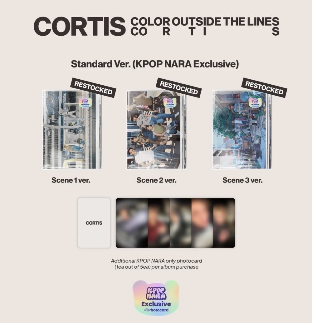 cortis kpop nara 通路特典