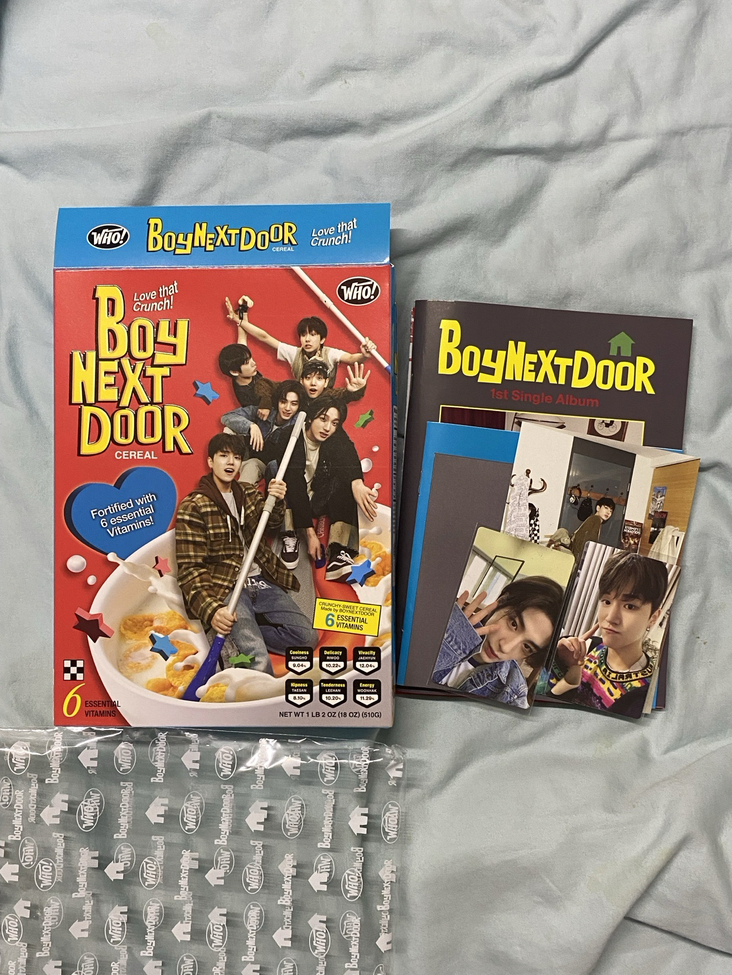 BOYNEXTDOOR WHO! Crunchver. 已拆專