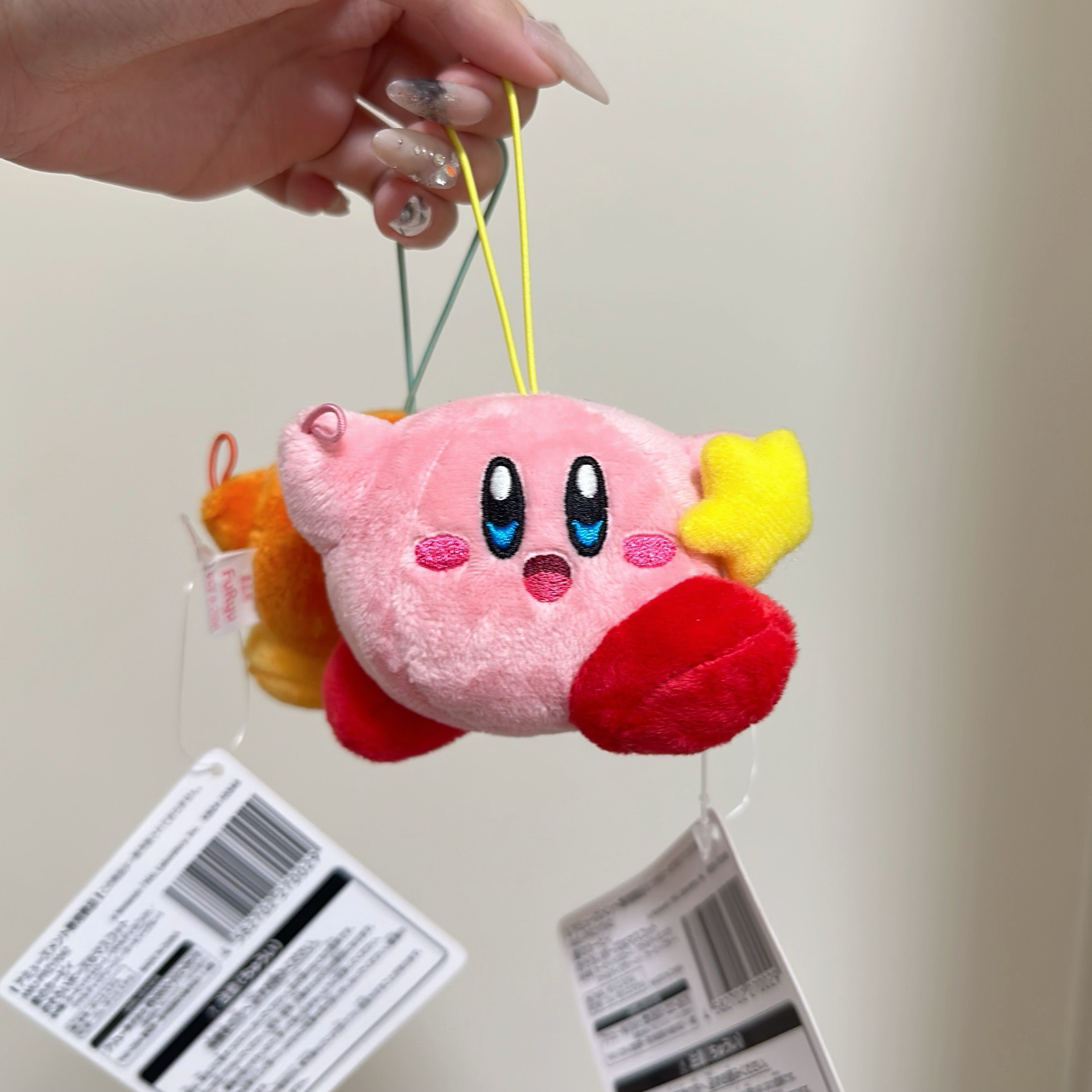 星之卡比 手牽手吊娃 黃星卡比