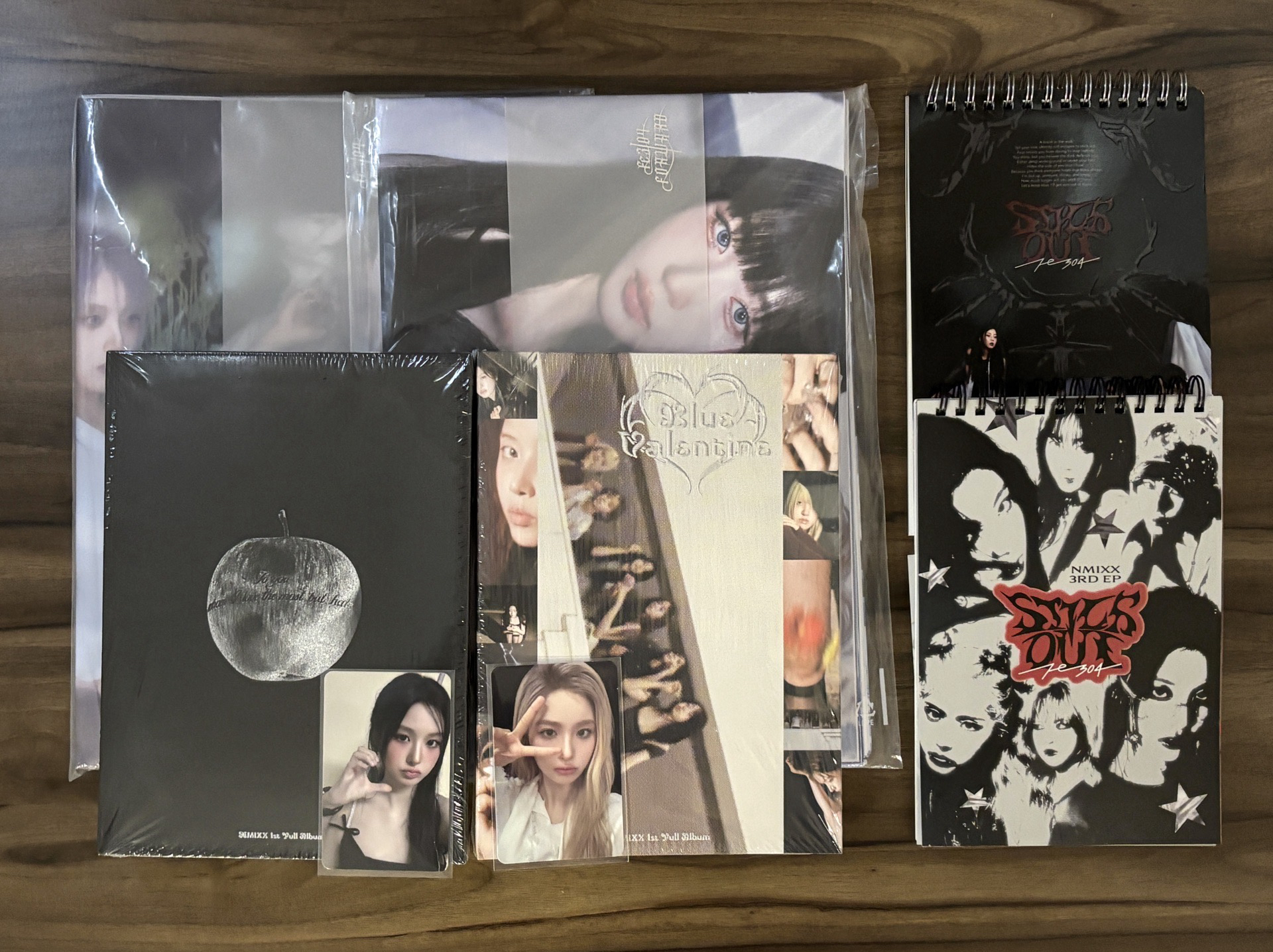 NMIXX 未拆專*2+空專*4