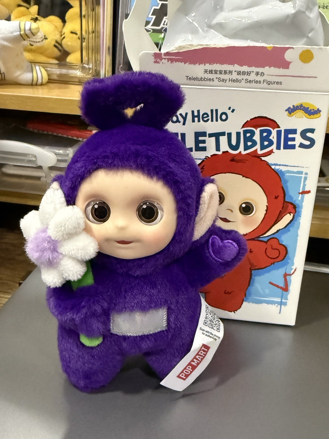 天線寶寶系列；說你好 丁丁的佛系小花