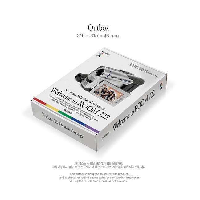 newjeans 2023年曆空專