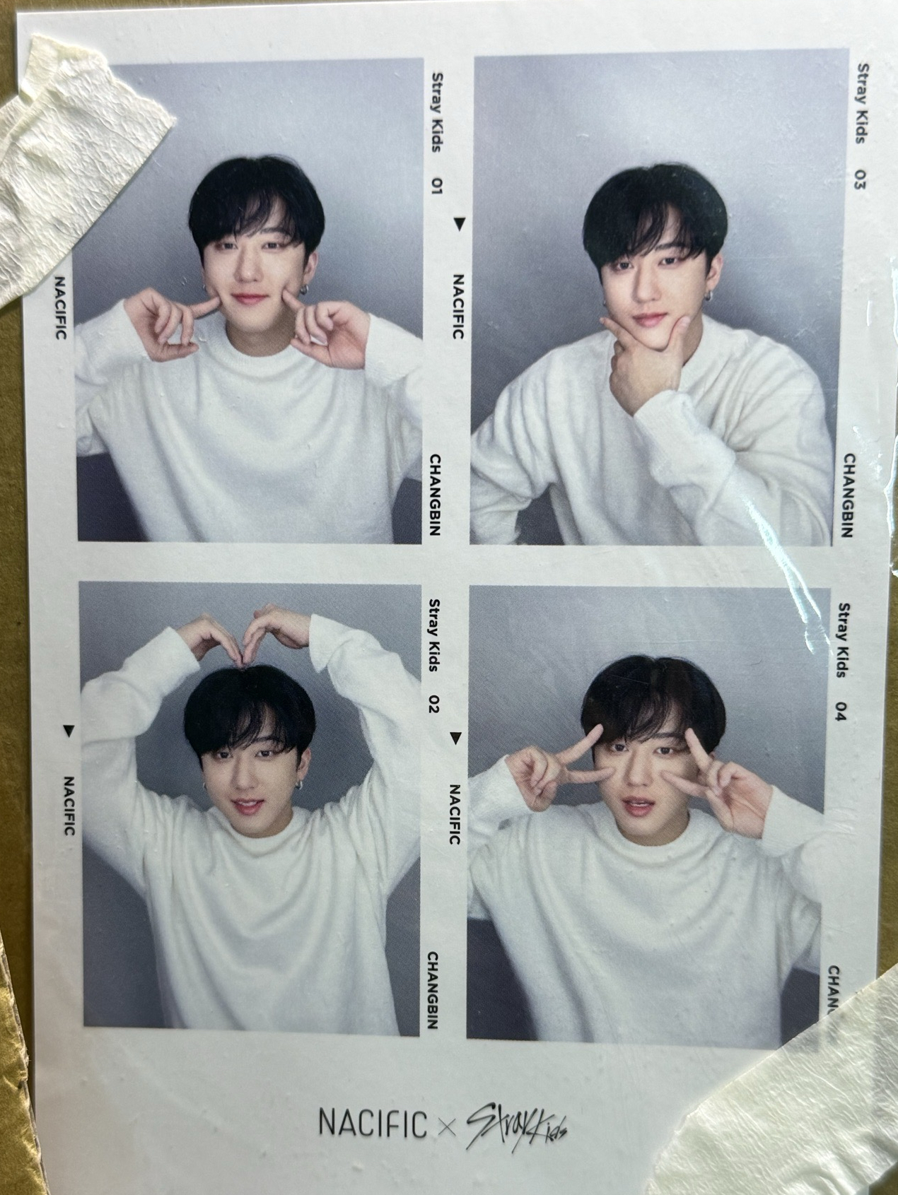 stray kids 彬人生四格