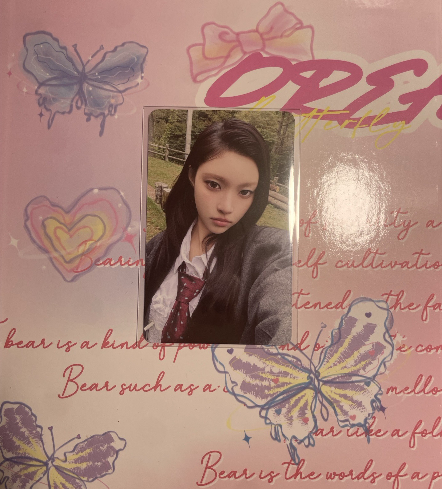 玧我 NOT CUTE ANYMORE mk 1.0 幸運卡 